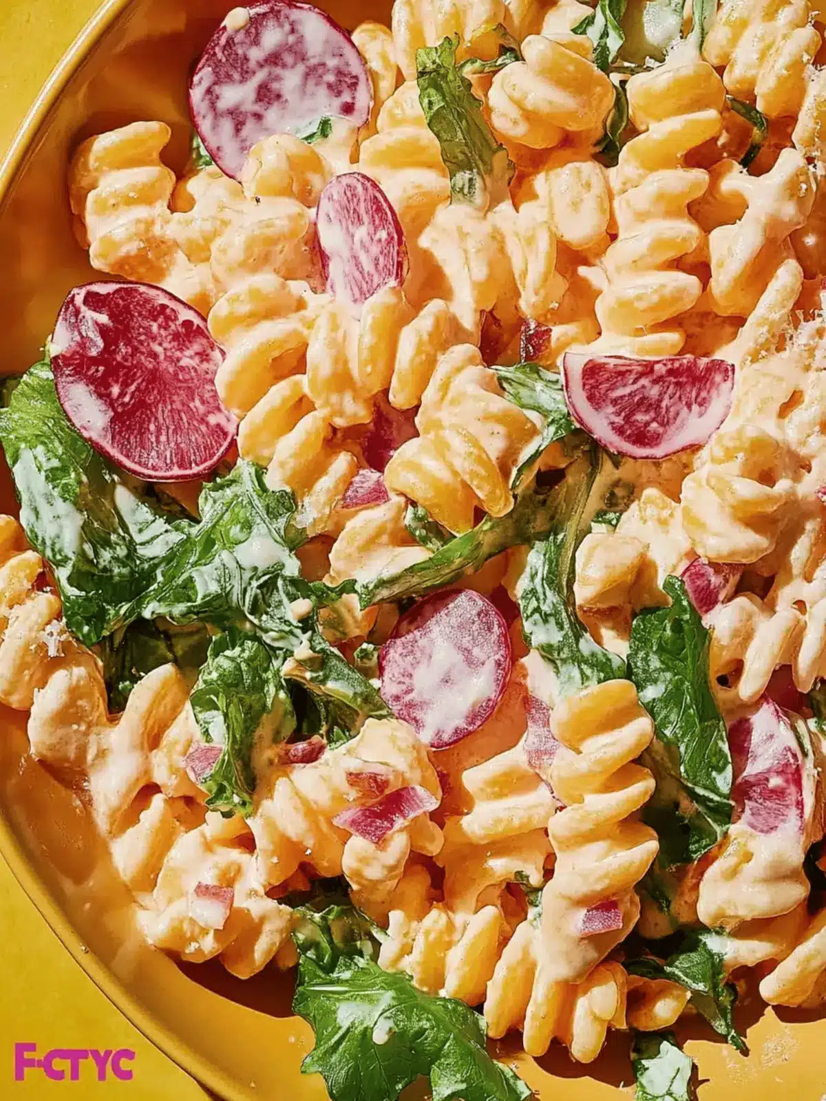 Pink Cadillac Nudelsalat: Creamy Genuss für Feste 4 Pink Cadillac Nudelsalat