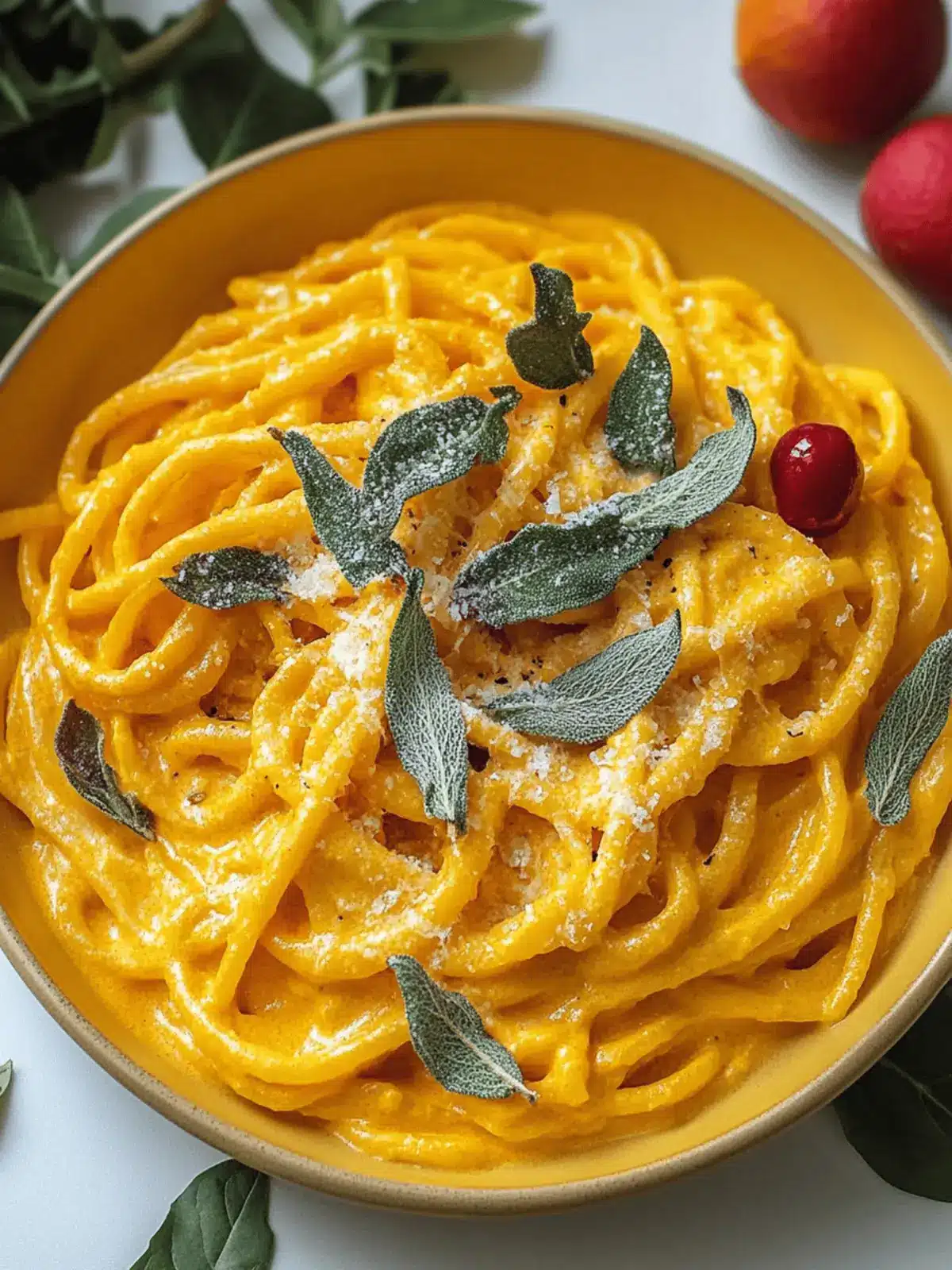 Kürbis-Pasta-Sauce für einen gemütlichen Abend 2 Kürbis-Pasta-Sauce