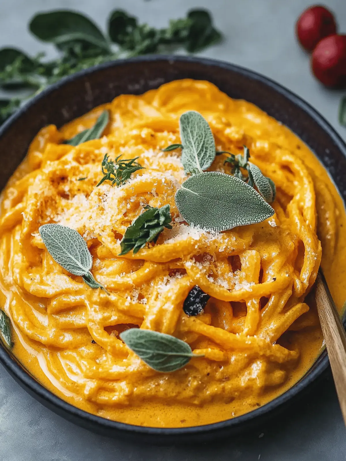 Kürbis-Pasta-Sauce für einen gemütlichen Abend 5 Kürbis-Pasta-Sauce