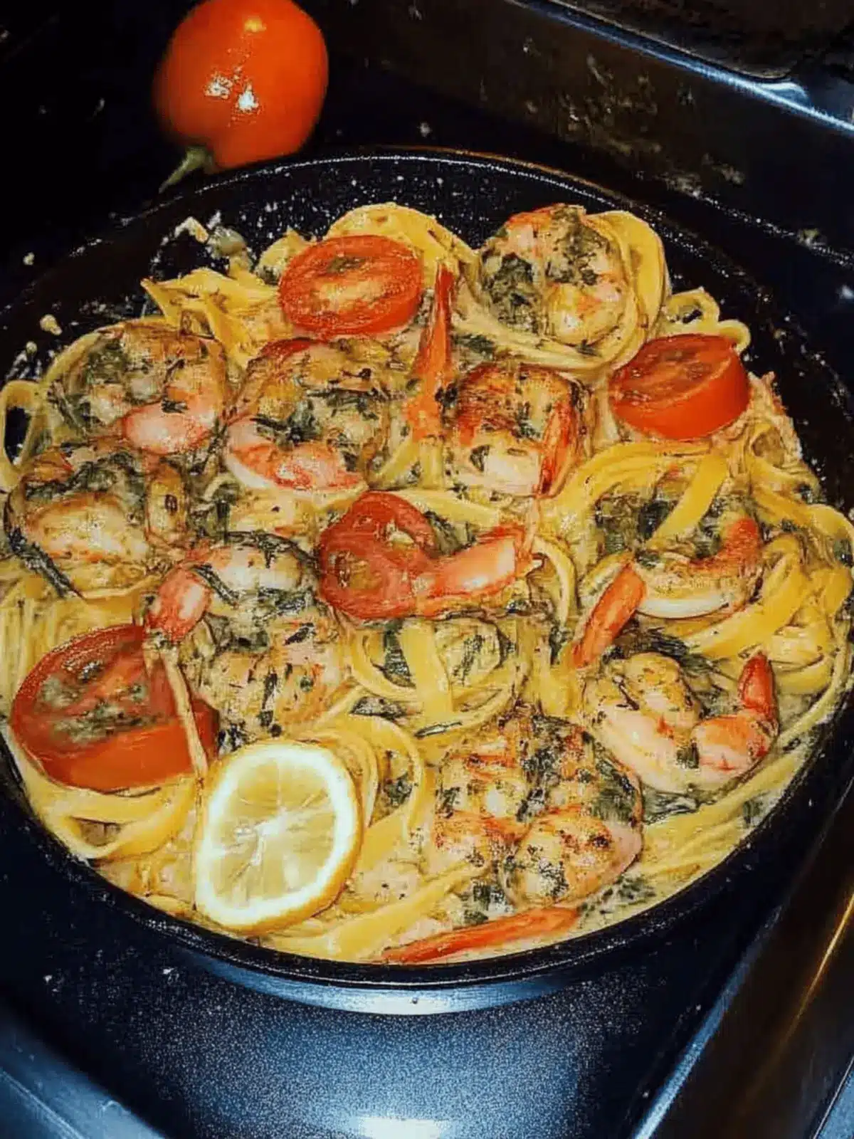 Jerk Garnelen Fettuccine – Karibischer Genuss pur 5 Jerk Garnelen Fettuccine