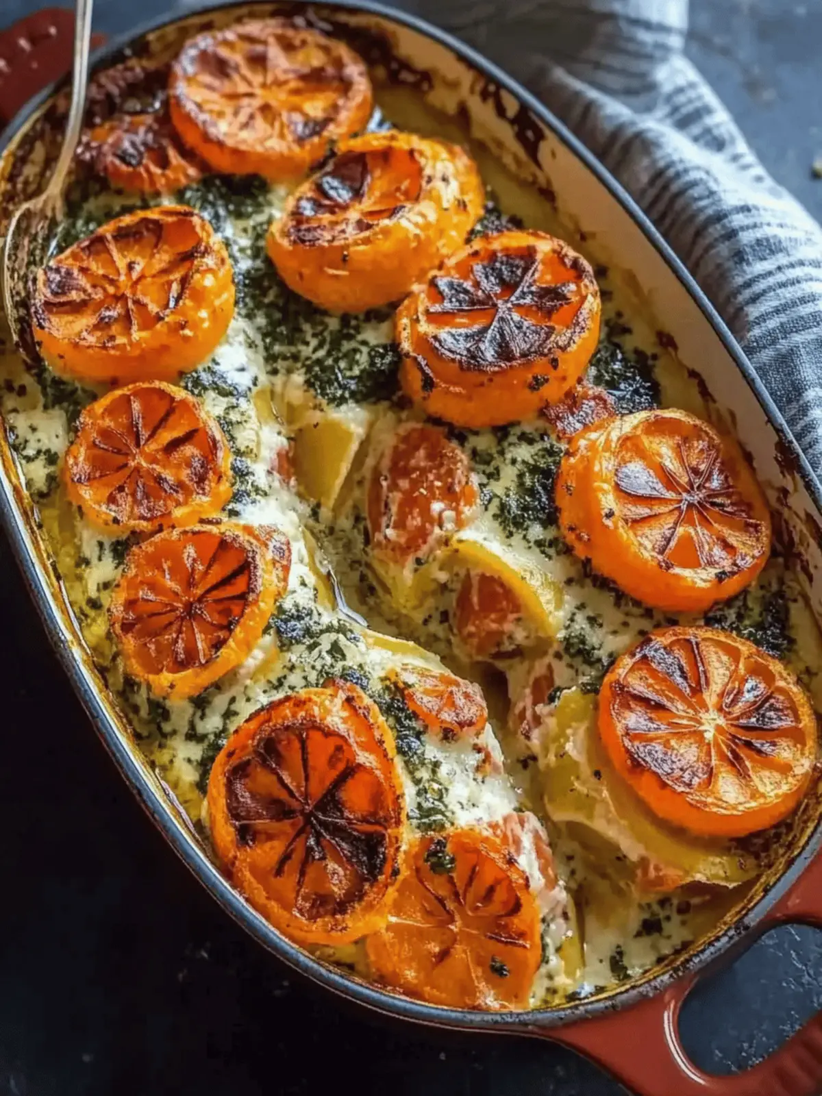Käse Wurzelgemüse Gratin