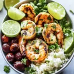 Chipotle Limetten Garnelen Schüssel Rezept