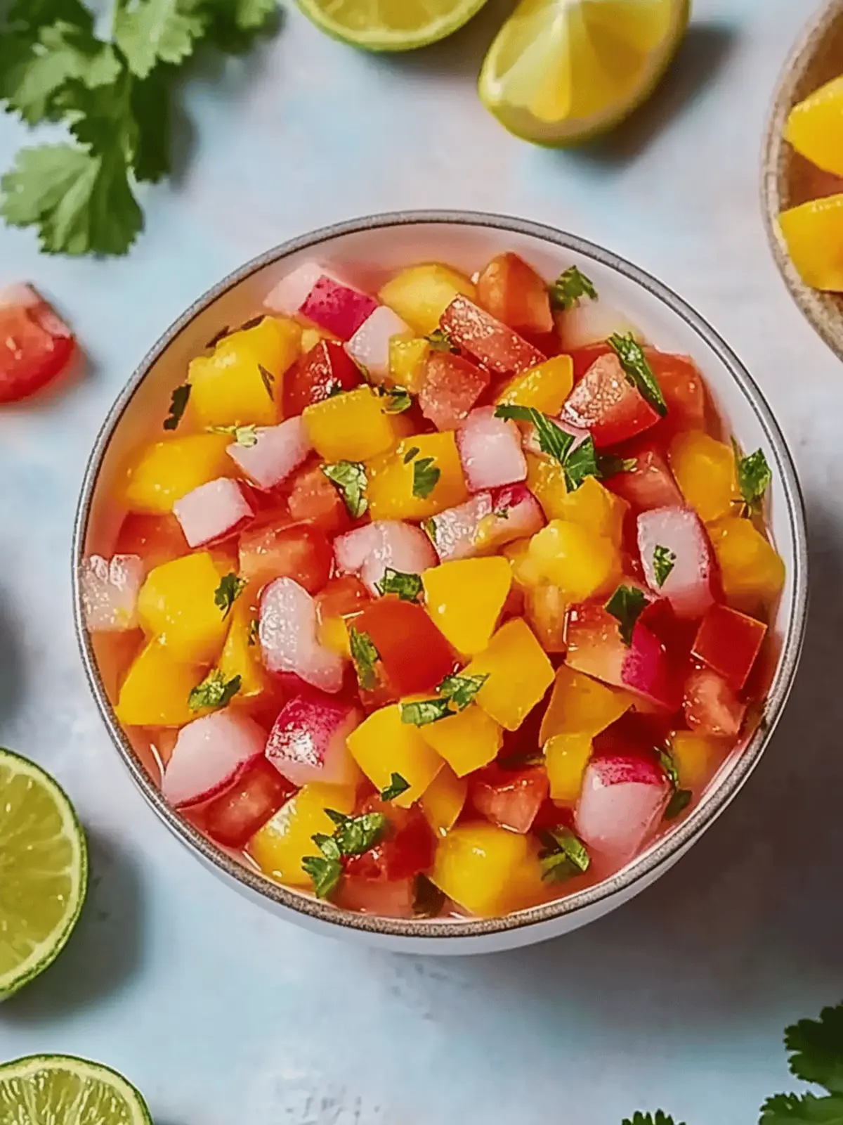 Mango Pico de Gallo für den perfekten Genuss 5 Mango Pico de Gallo: Mango Pico de Gallo