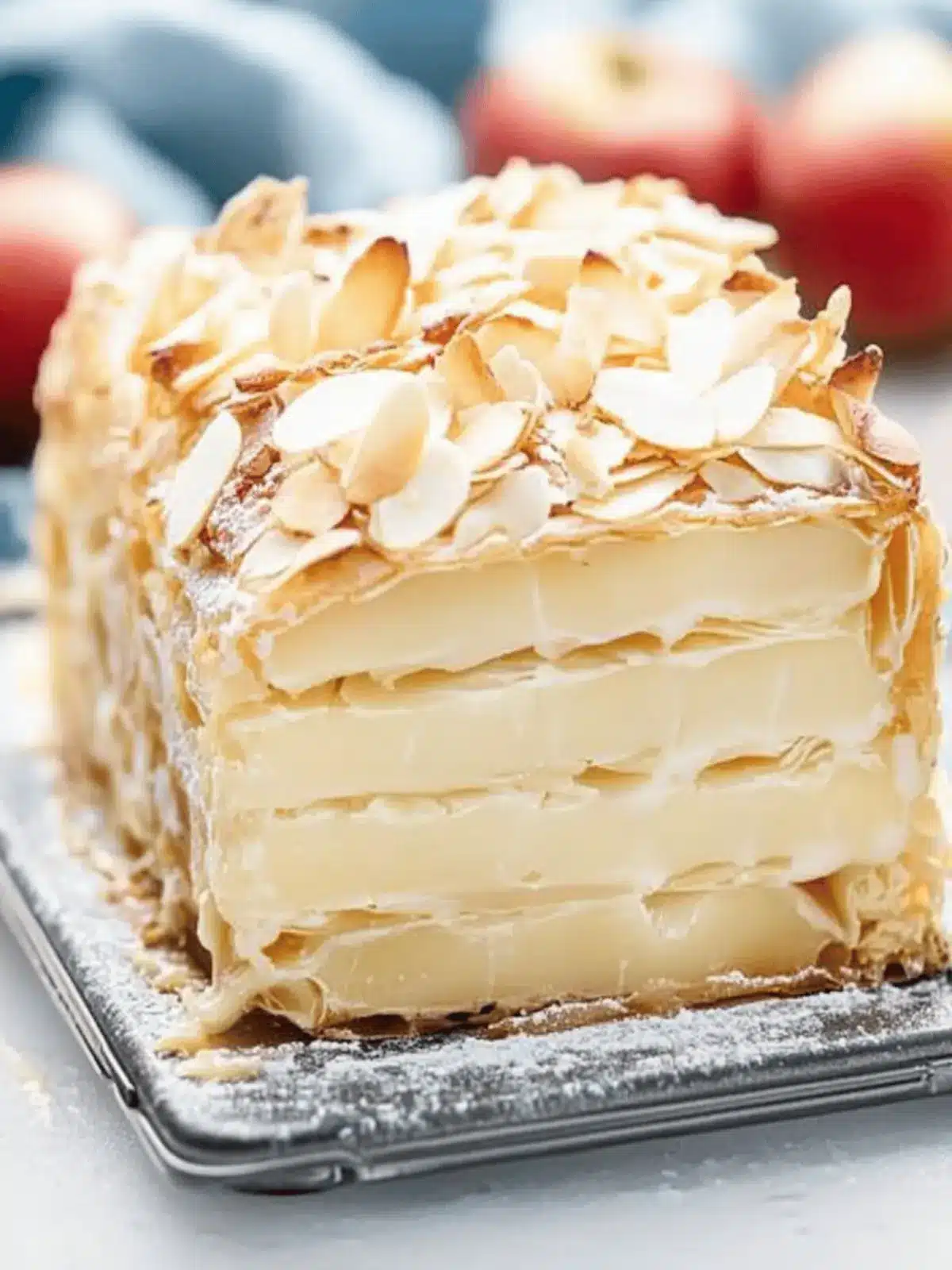 Unsichtbarer Apfelkuchen