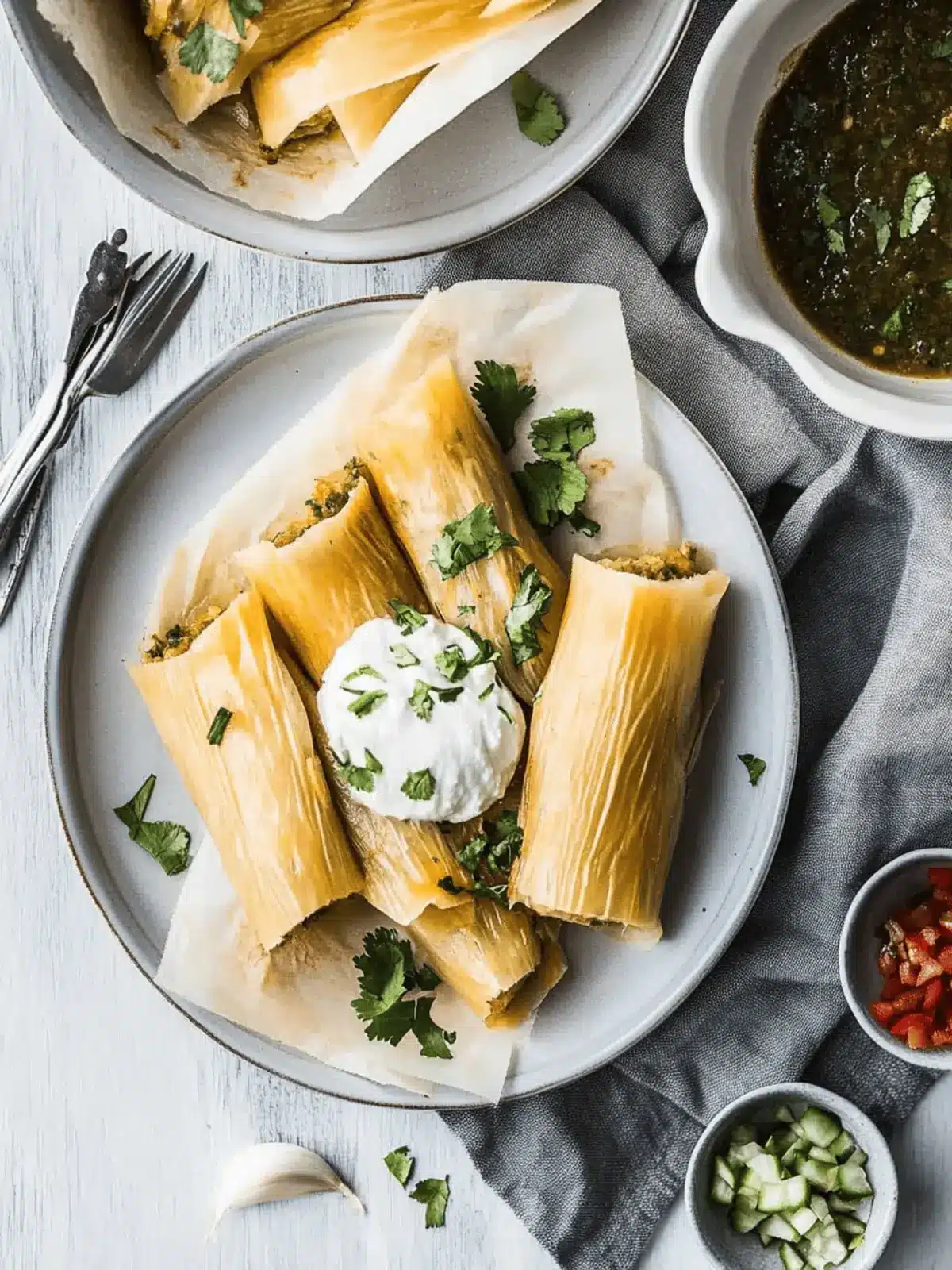 Tamales mit Rajas