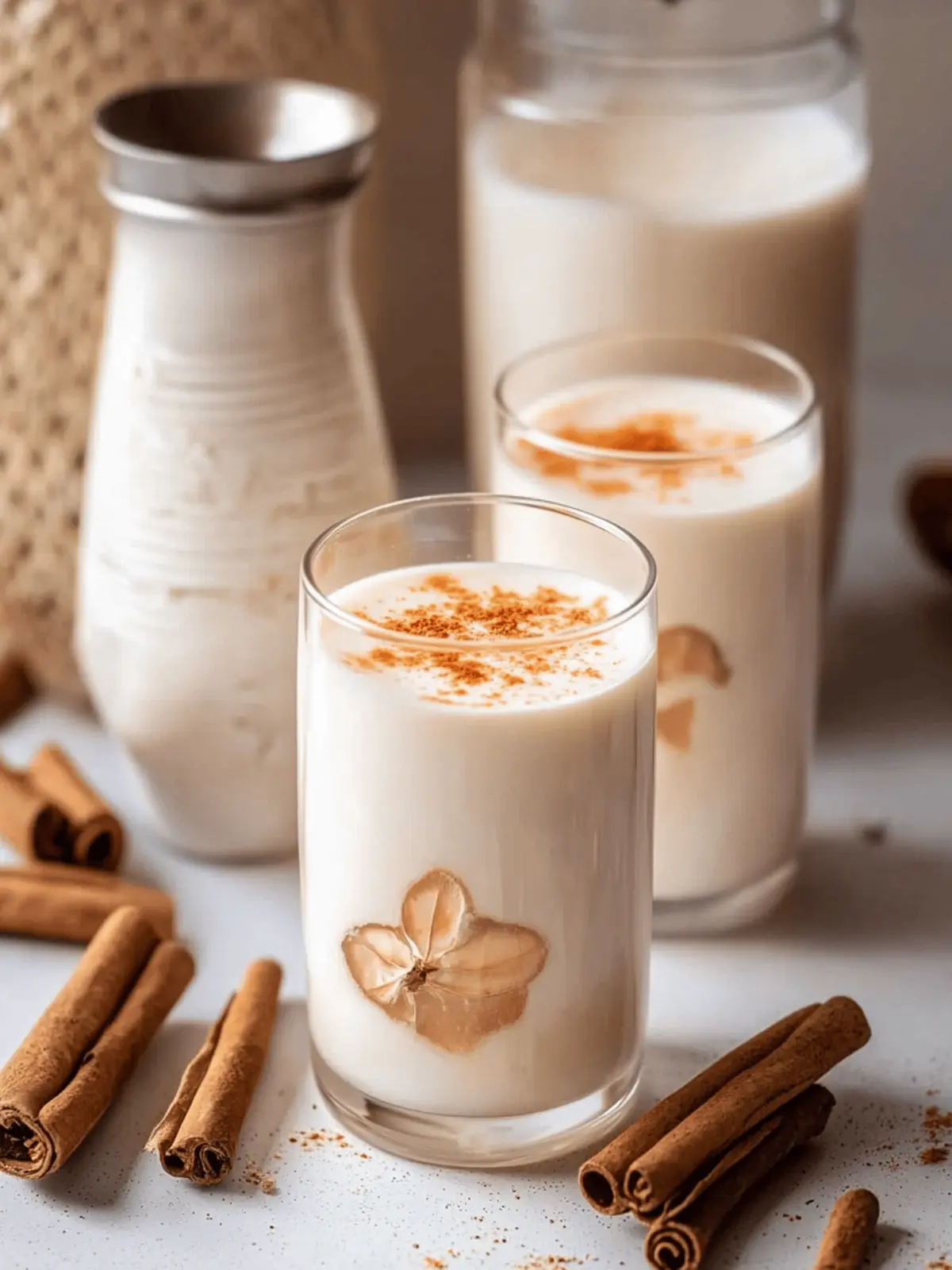 Erfrischendes Horchata-Wasser selbst gemacht 5 Horchata-Wasser
