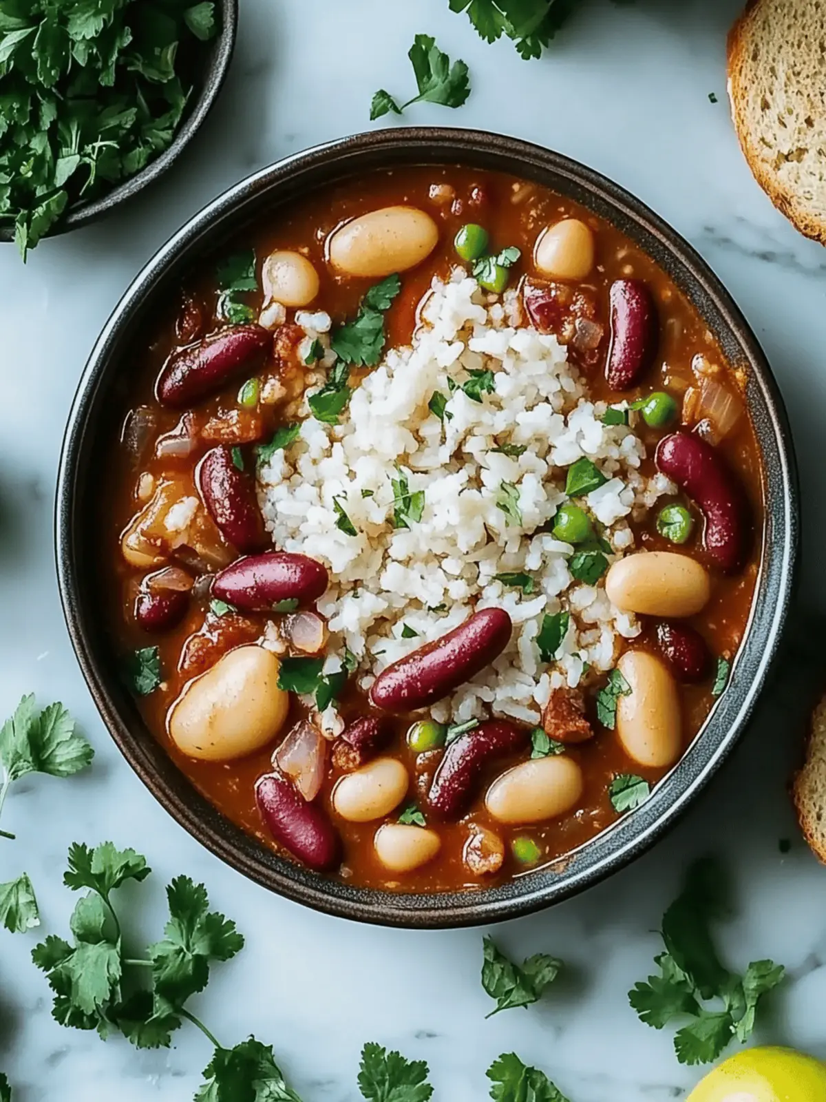 Südliche rote Bohnen und Reis für das perfekte Comfort Food 2 Südliche rote Bohnen und Reis