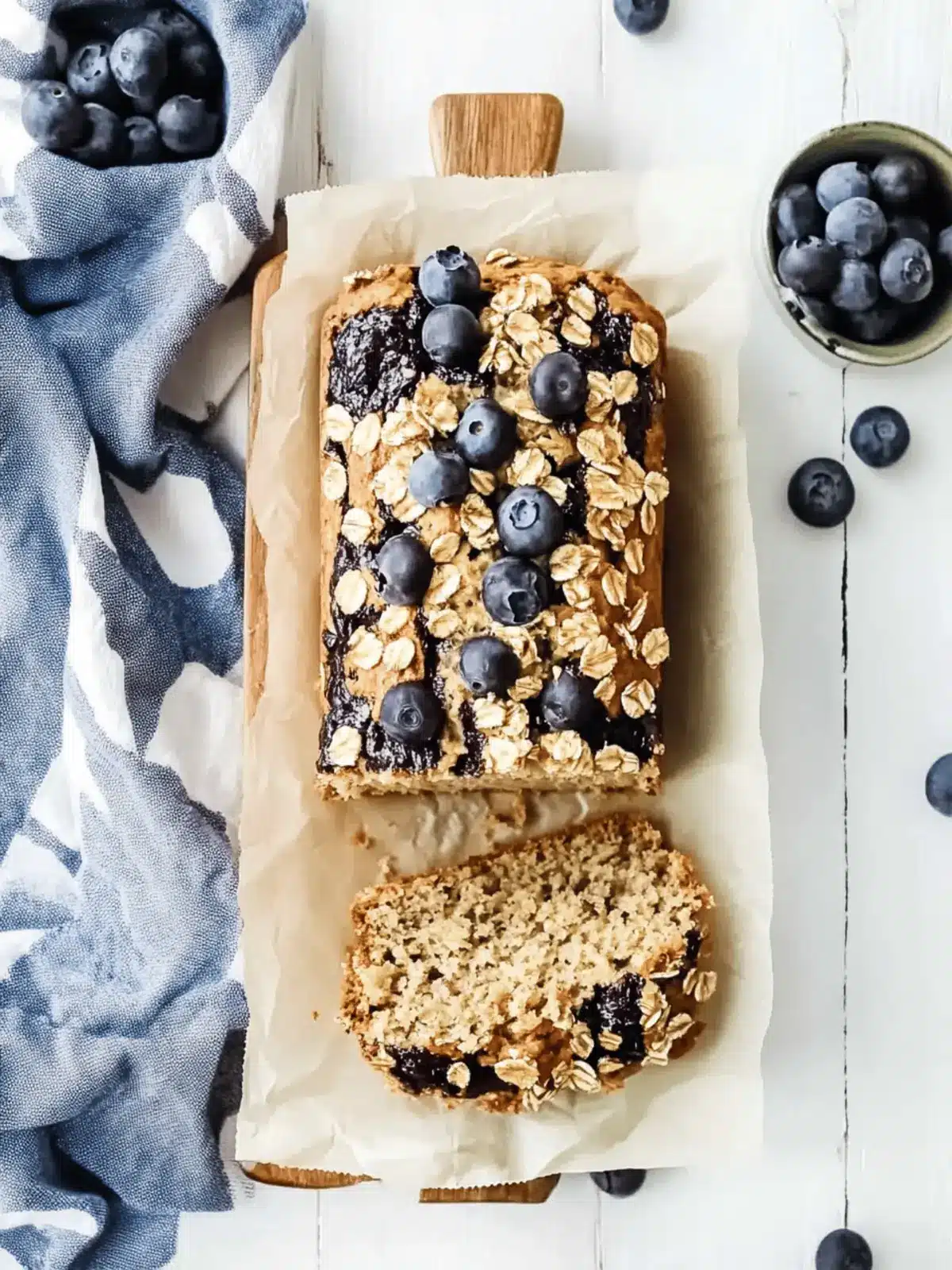 Blaubeer Haferflocken Bananenbrot Rezept für Genießer 5 Blaubeer Haferflocken Bananenbrot