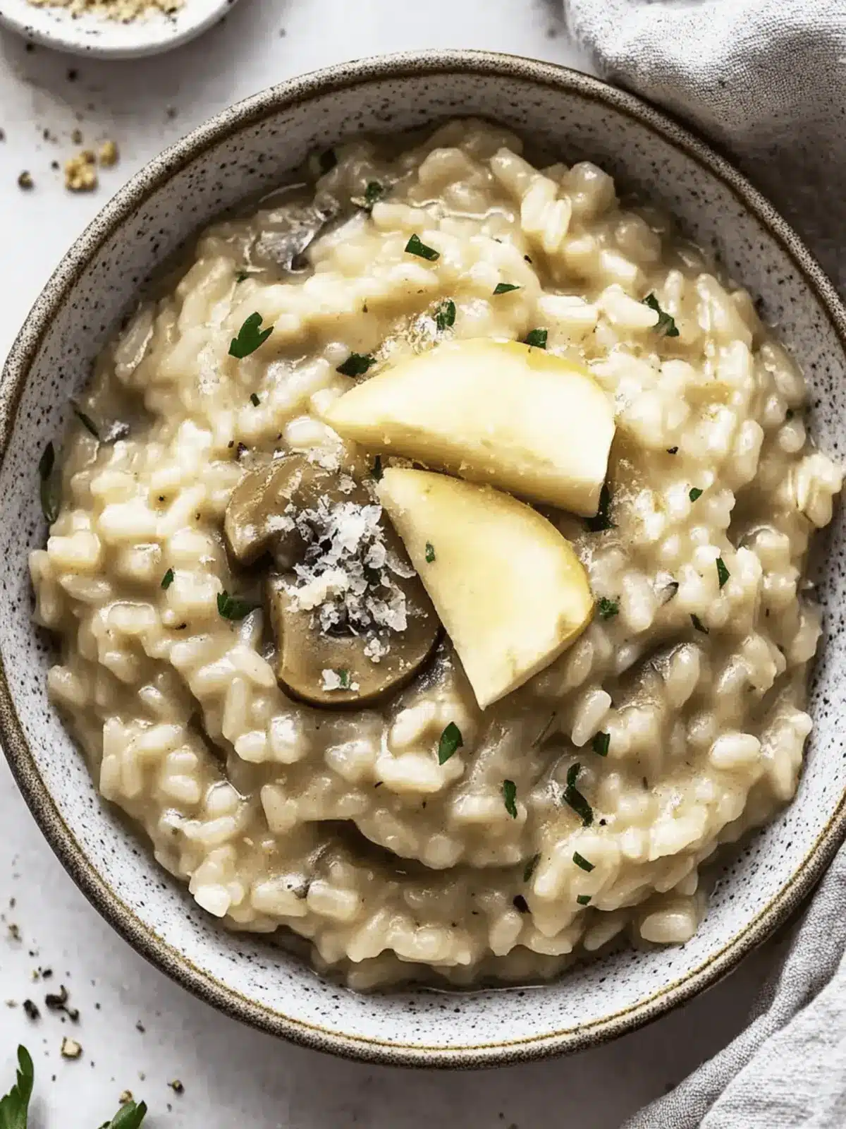 Schmortopf Pilzrisotto für gemütliche Abende 3 Schmortopf Pilzrisotto