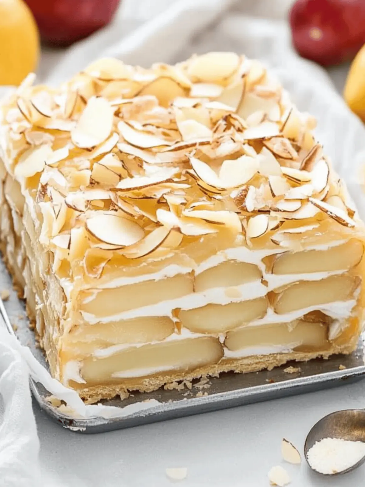 Unsichtbarer Apfelkuchen