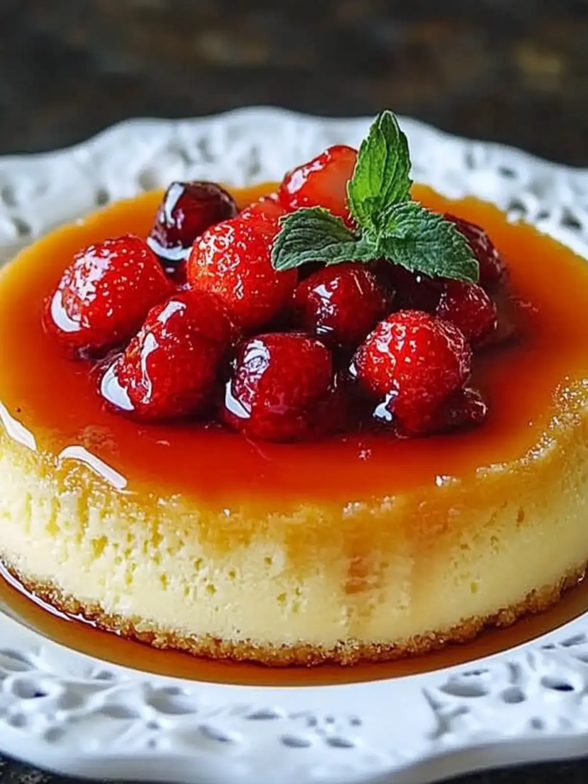 Hausgemachter Frischkäseflan – Ein cremiger Genuss 4 Hausgemachter Frischkäseflan