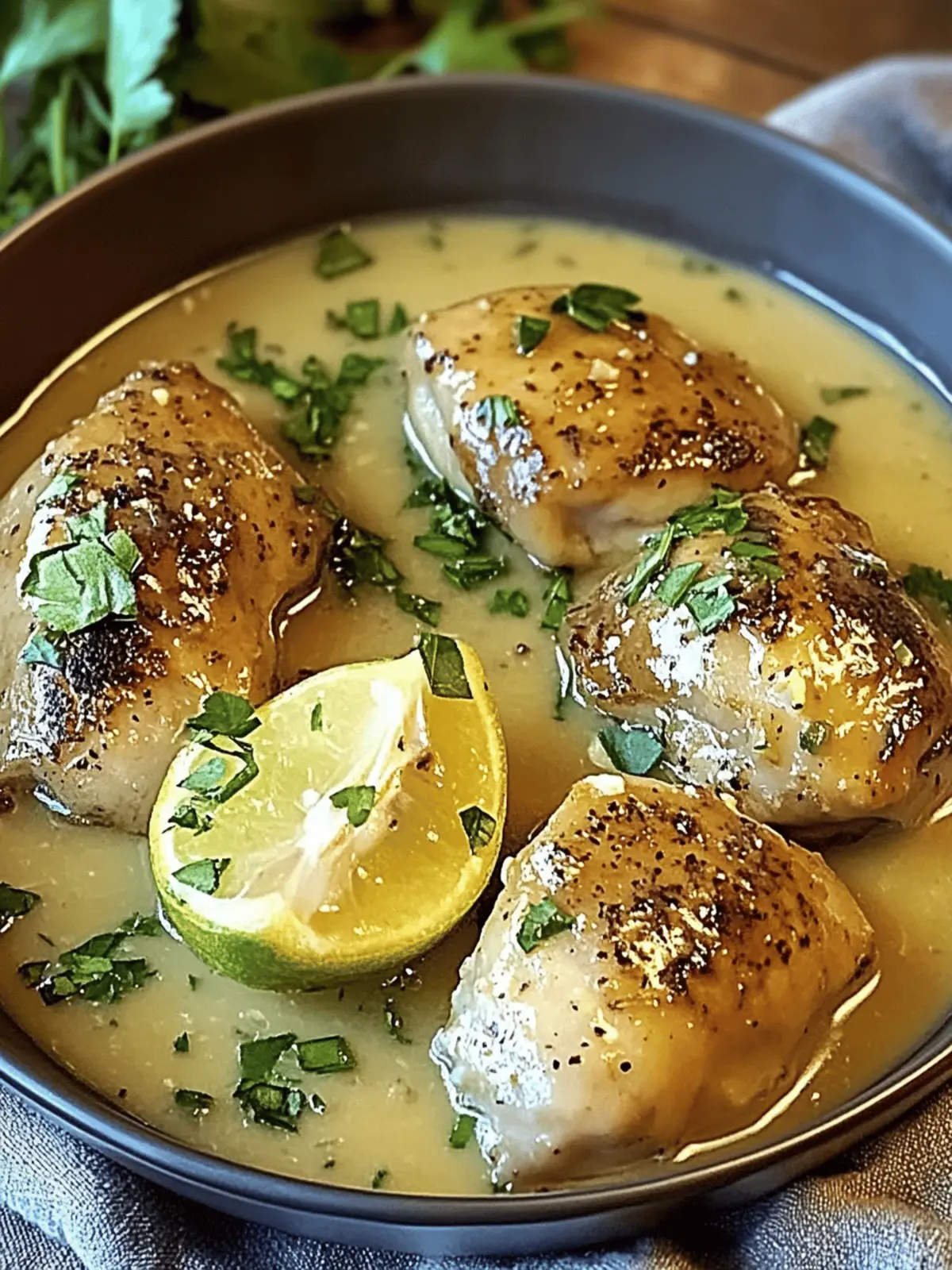 Einfache Crockpot-Hähnchenkeulen mit cremiger Soße 4 Einfache Crockpot-Hähnchenkeulen mit cremiger Soße