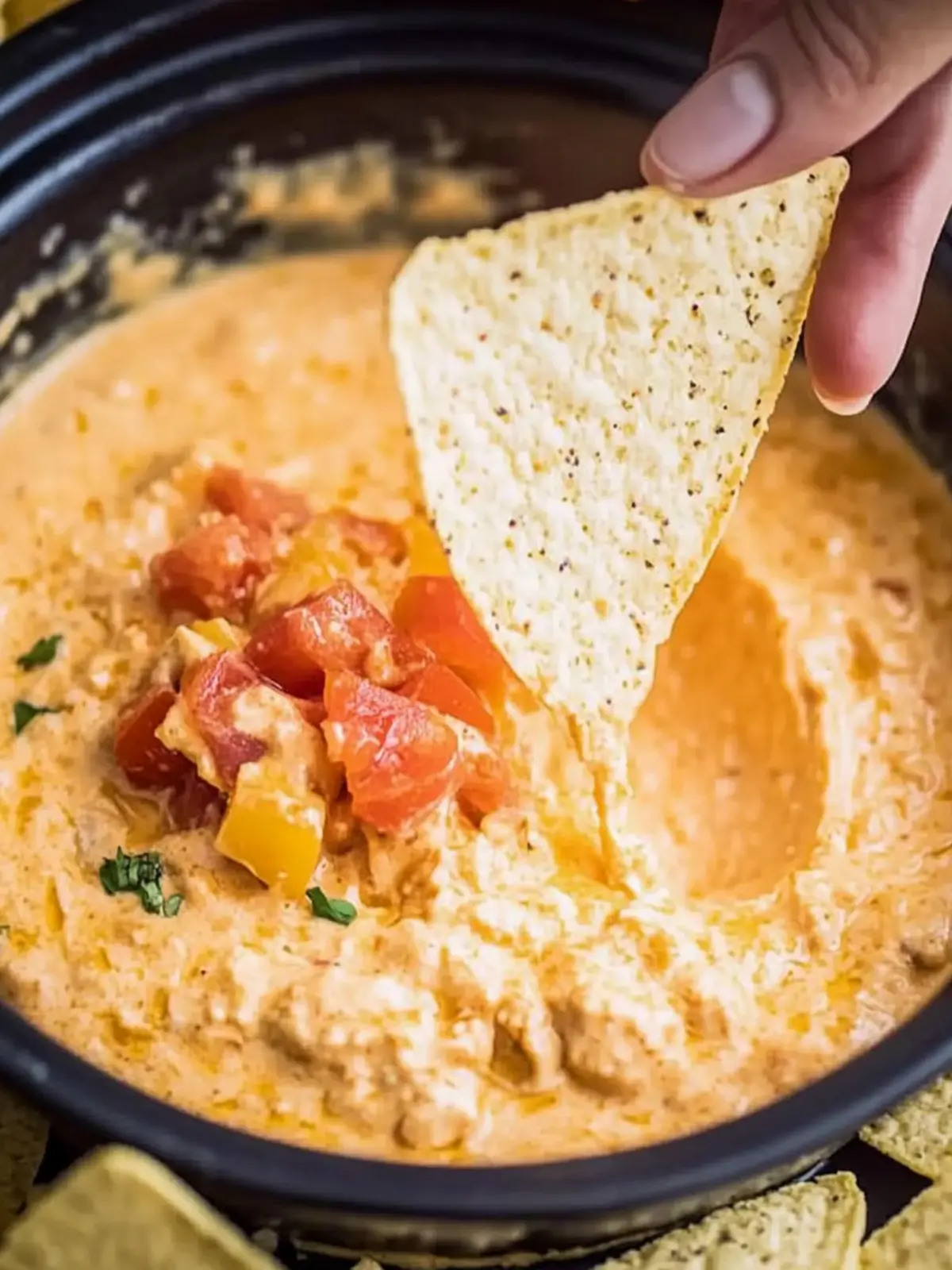 Crockpot Buffalo Hähnchen Dip für den Game Day 4 Crockpot Buffalo Hähnchen Dip