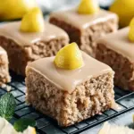 Bananenbrot Brownies mit braunem Butter Frosting 44 Bananenbrot Brownies