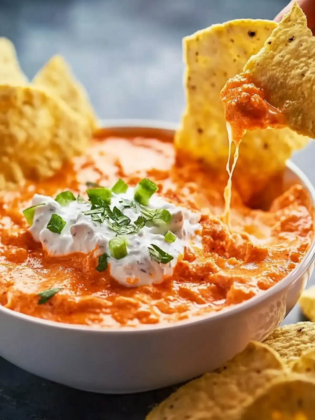 Buffalo-Hühnchen-Dip für deine perfekte Snack-Party 4 Buffalo-Hühnchen-Dip