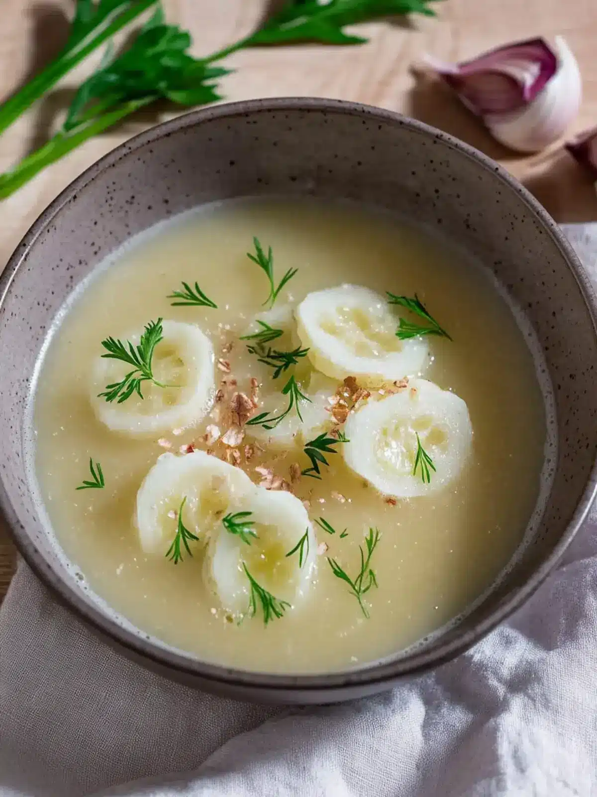 Blumenkohlsuppe - Schnelle und cremige Genüsse 3 Blumenkohlsuppe