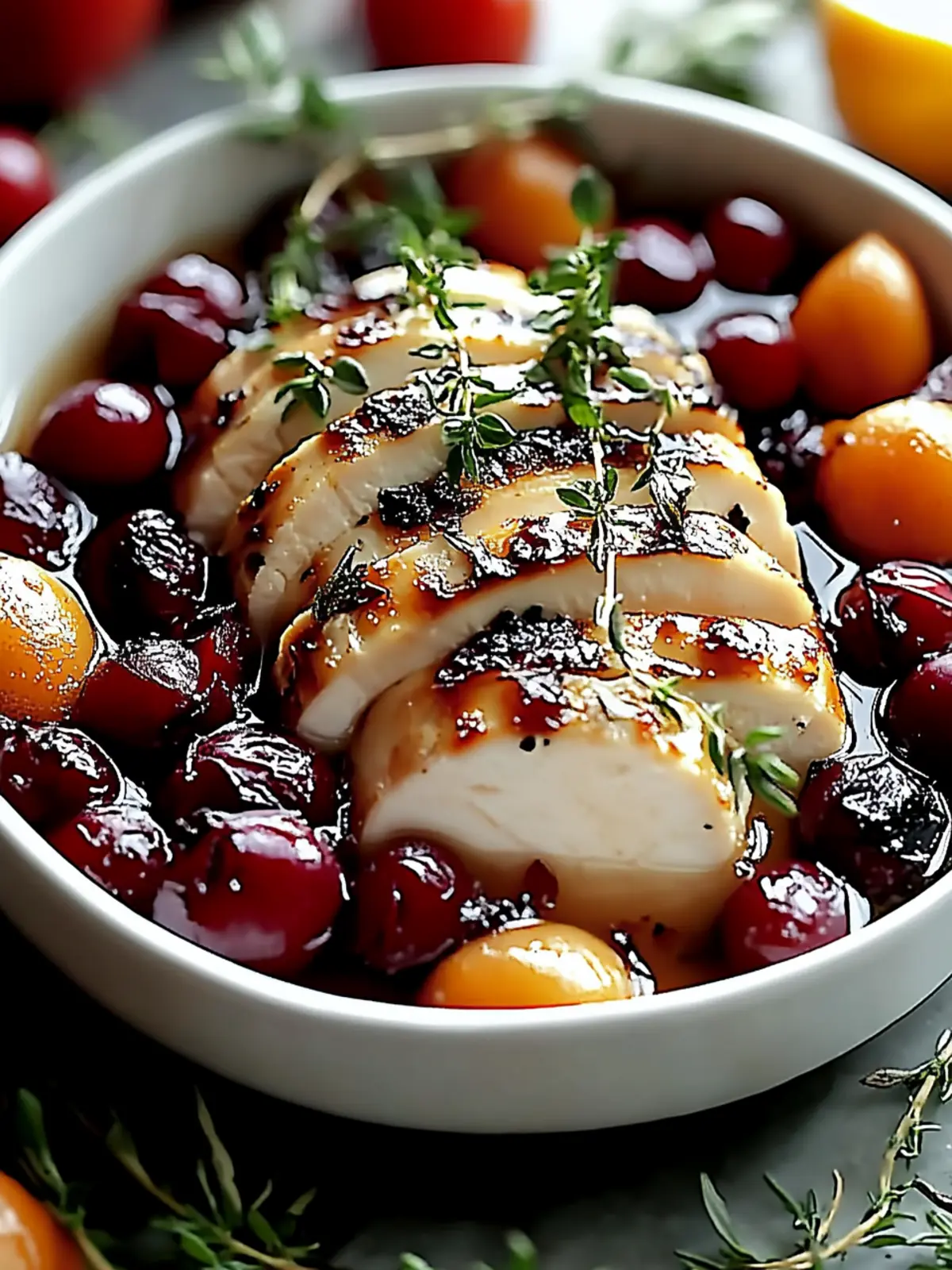 Cranberry Orange Hühnchen: Festlicher Genuss für Zuhause 4 Cranberry Orange Hühnchen