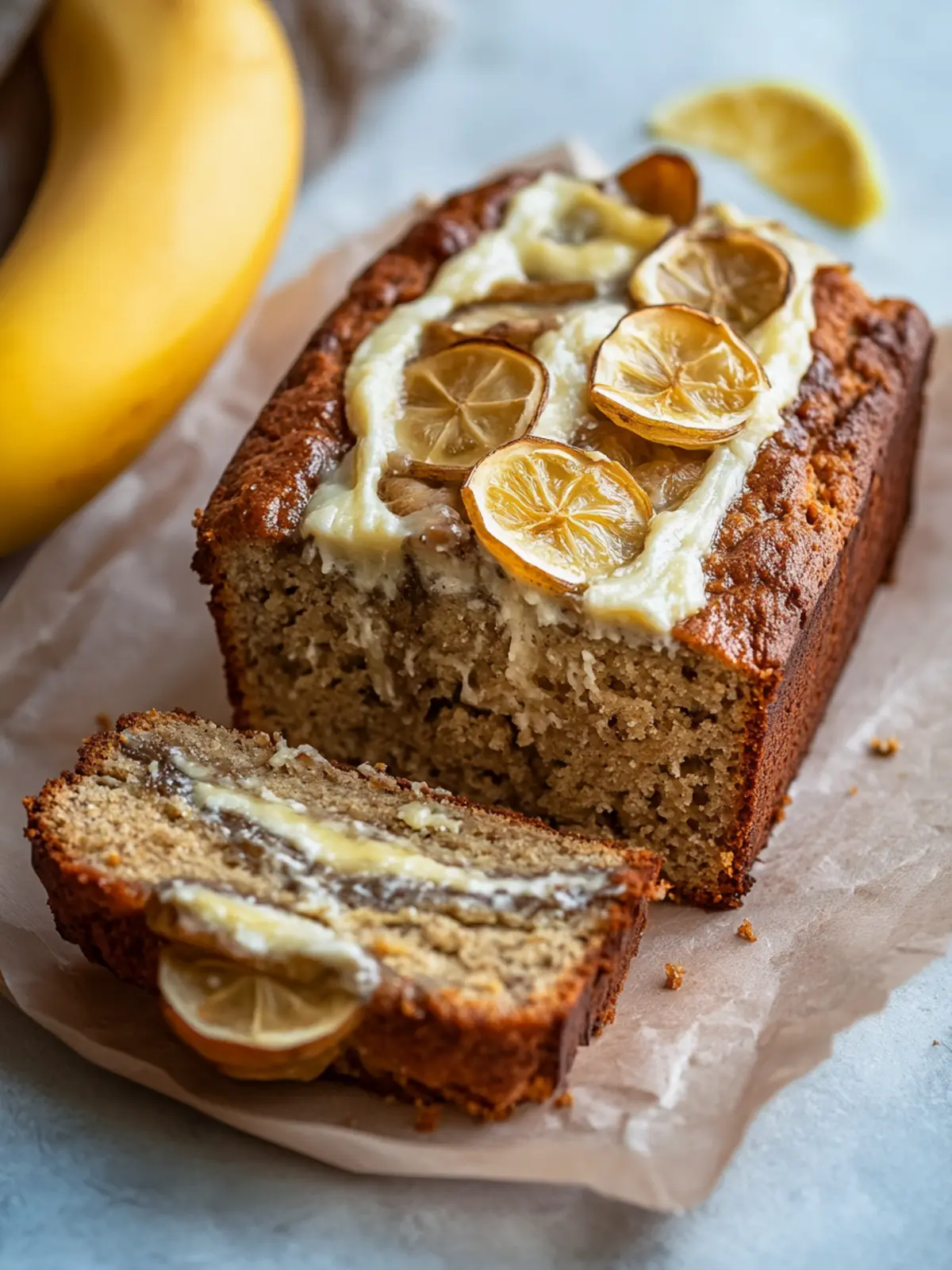 Bananenbrot mit Quark – Gesund und Lecker genießen 4 Bananenbrot mit Quark