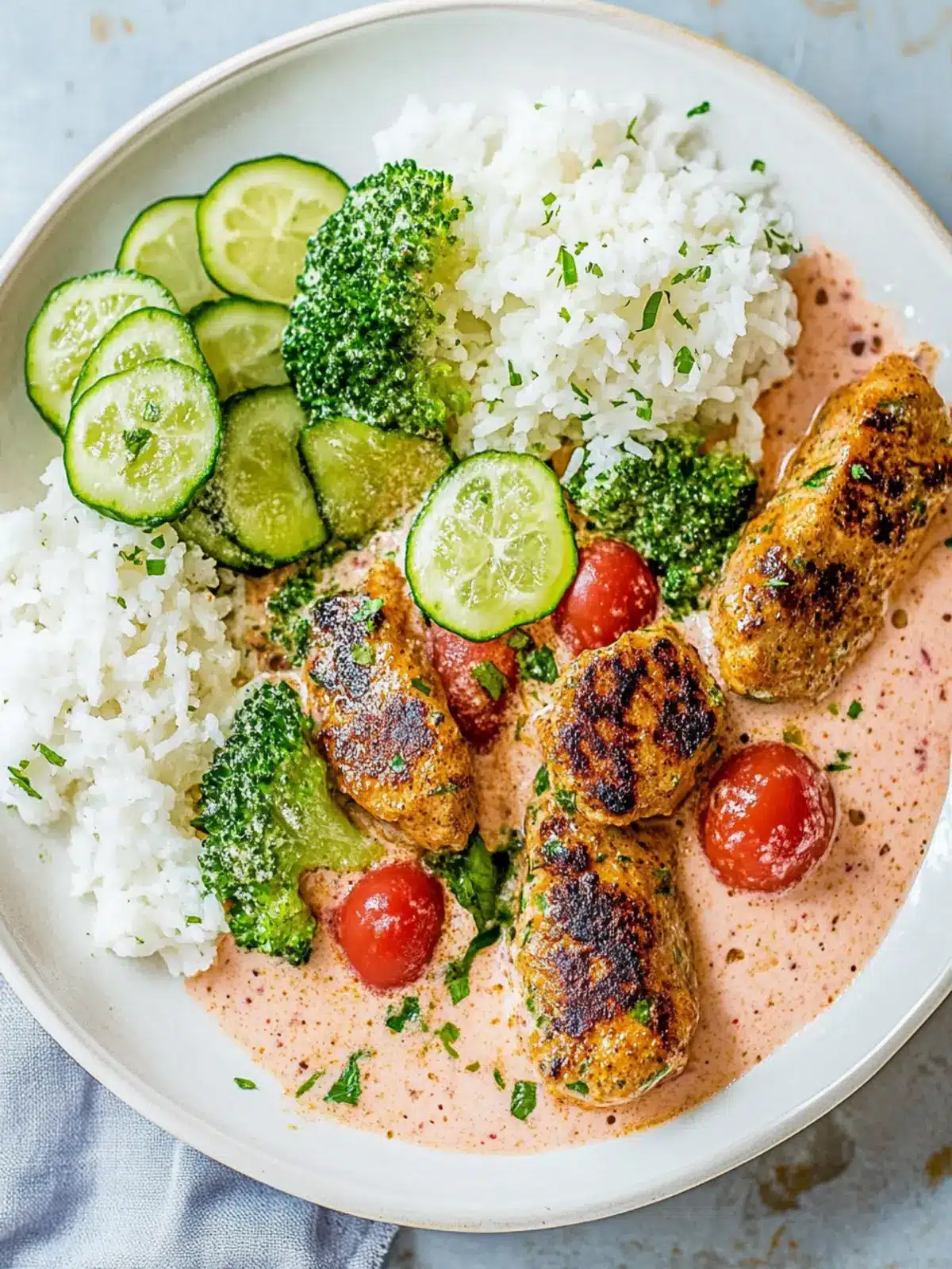 Hähnchen-Brokkoli-Auflauf mit cremiger Soße lecker zubereiten 4 Hähnchen-Brokkoli-Auflauf mit cremiger Soße
