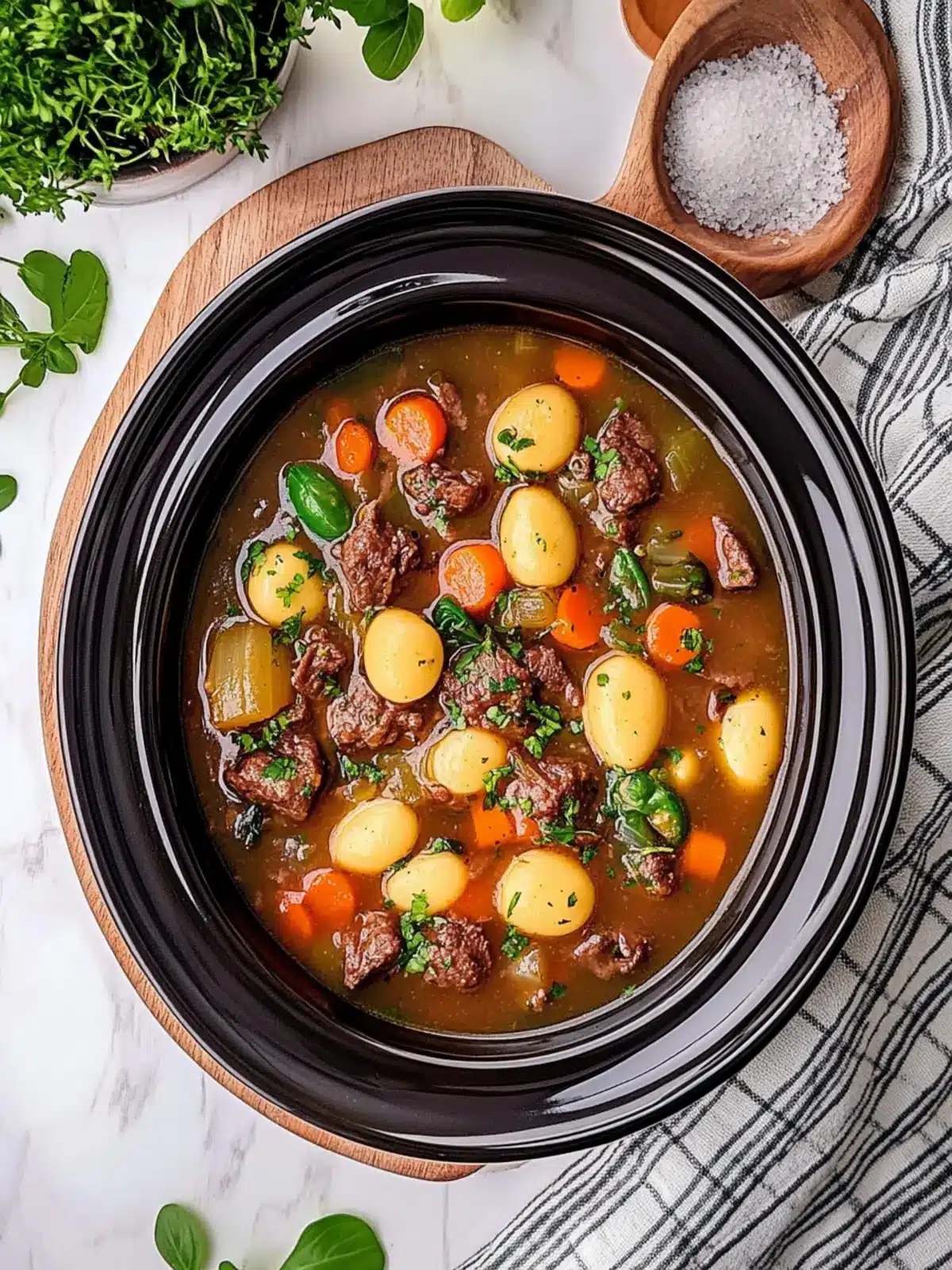 Crockpot Rindfleisch Bourguignon für Gemütliche Abende 3 Crockpot Rindfleisch Bourguignon