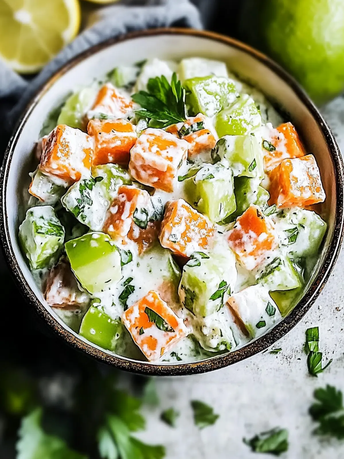 Gurkensalat mit Garnelen: Frisch und schnell genießen 5 Gurkensalat mit Garnelen: Frisch und schnell zubereitet