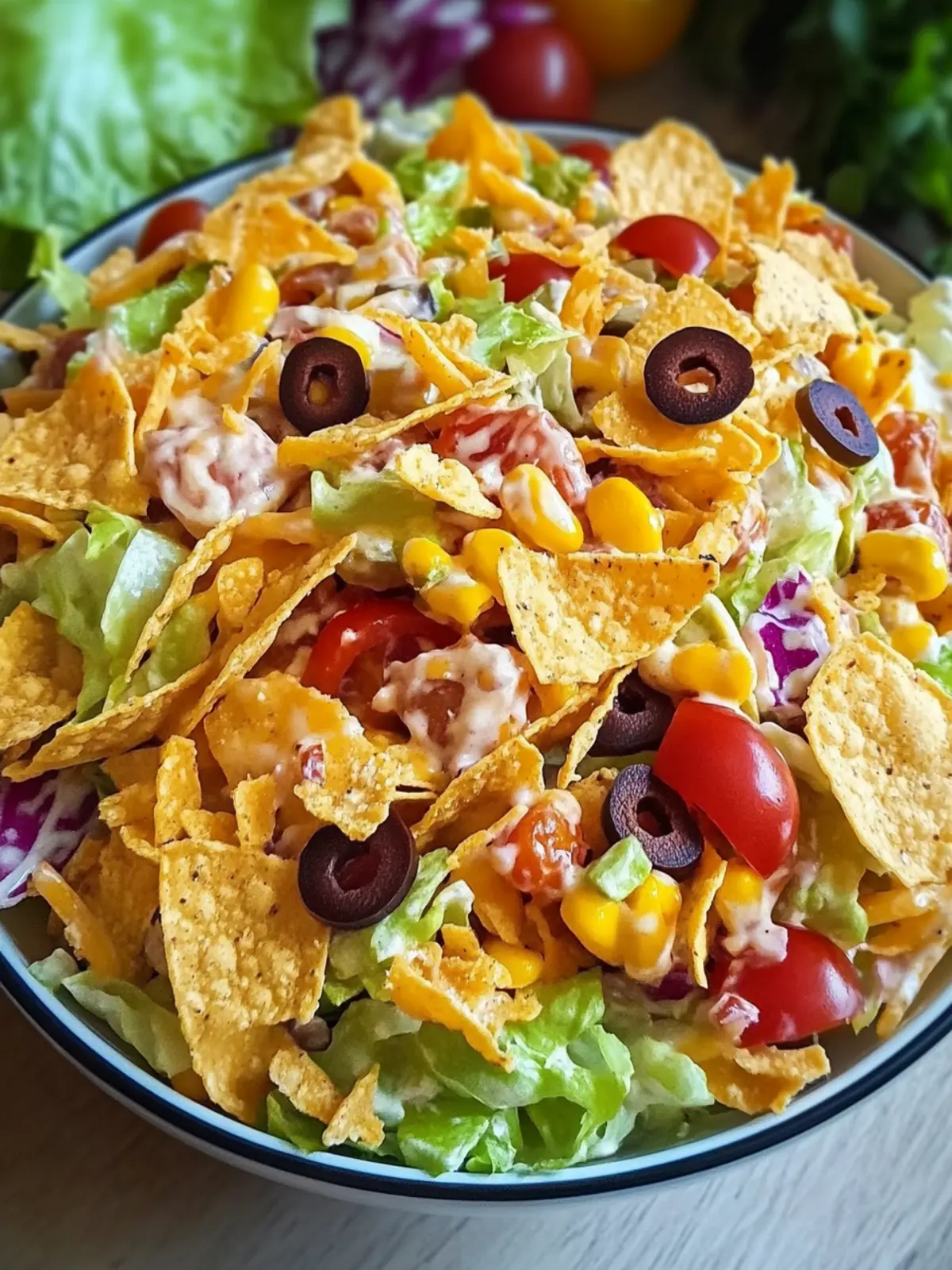 Bunter Taco-Nudelsalat mit Crunch für den Sommer 3 Bunter Taco-Nudelsalat mit Crunch