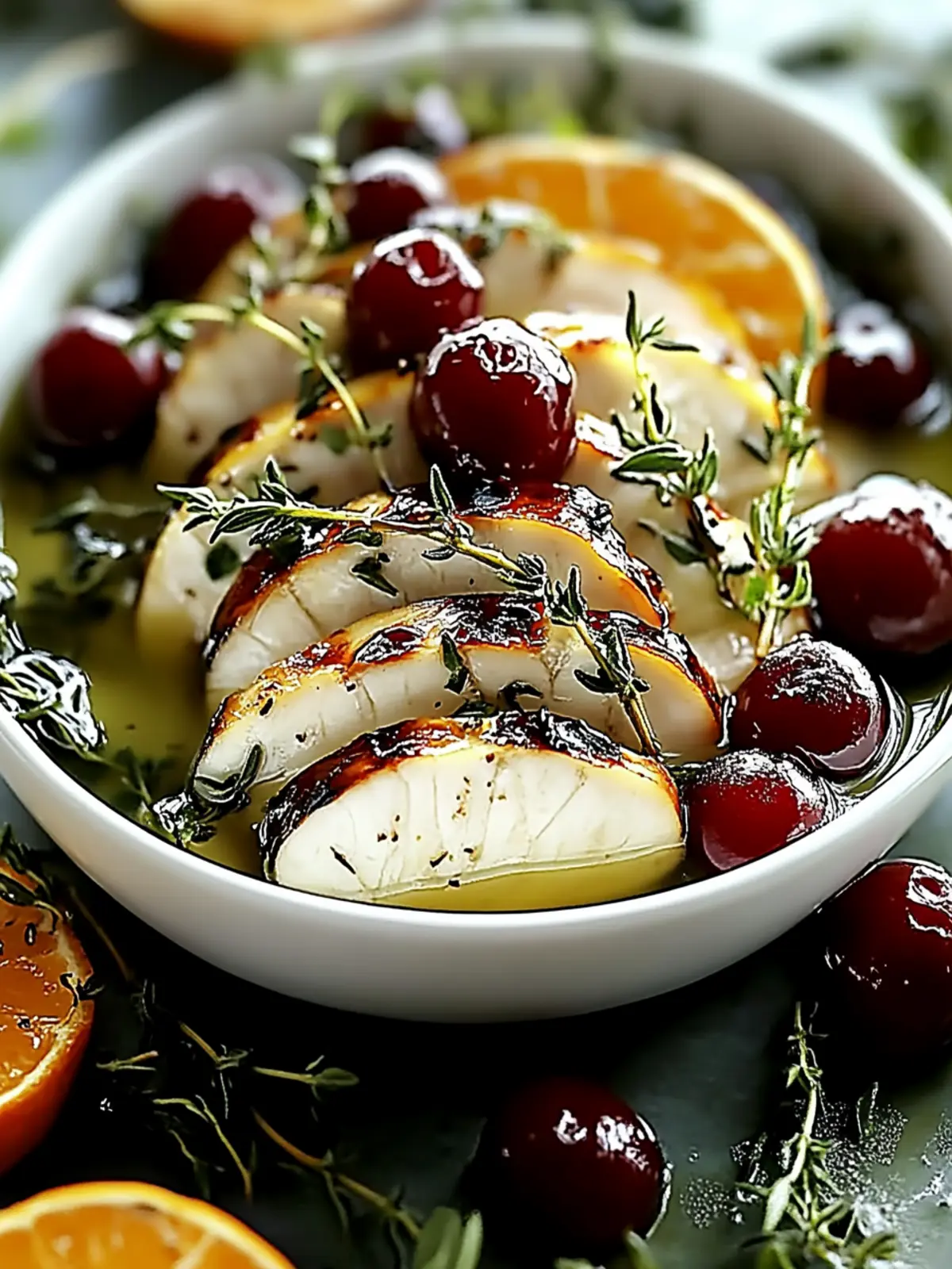 Cranberry Orange Hühnchen: Festlicher Genuss für Zuhause 3 Cranberry Orange Hühnchen