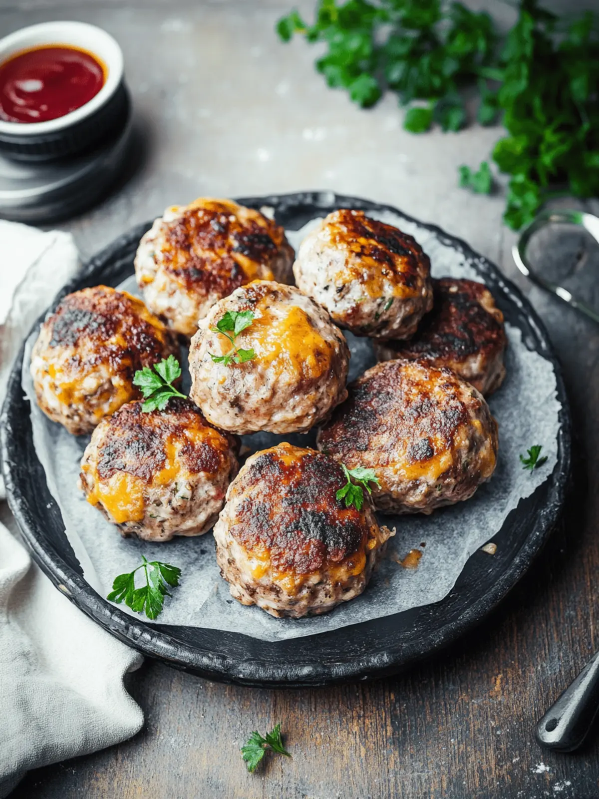 Frikadellen aus dem Ofen: Gesund & Lecker Selbermachen 3 Frikadellen aus dem Ofen