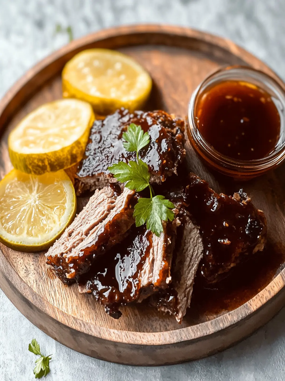 Saftiges Slow Cooker Barbecue Rindfleisch für Zuhause 4 Slow Cooker Barbecue Rindfleisch