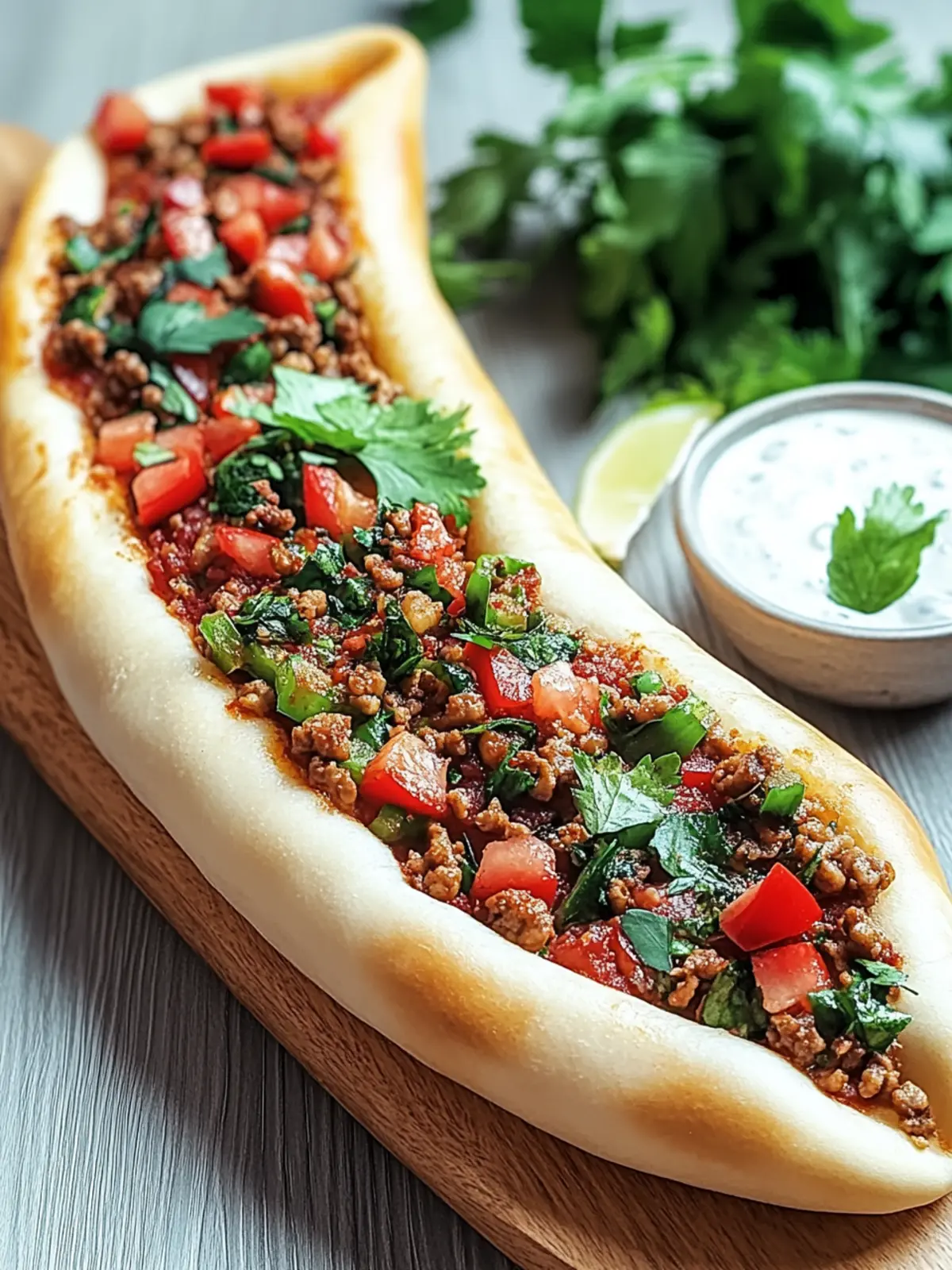 Türkische Pide mit Hackfleisch: Das perfekte Rezept 4 Türkische Pide mit Hackfleisch