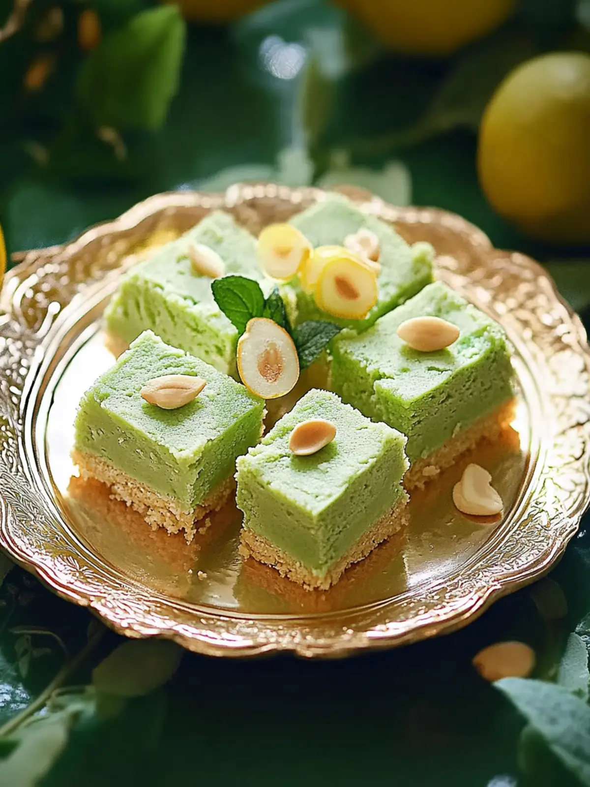 Pistazien-Burfi (No Sugar Syrup) Einfach Genießen 2 Pistazien-Burfi (No Sugar Syrup) Simply Enjoy