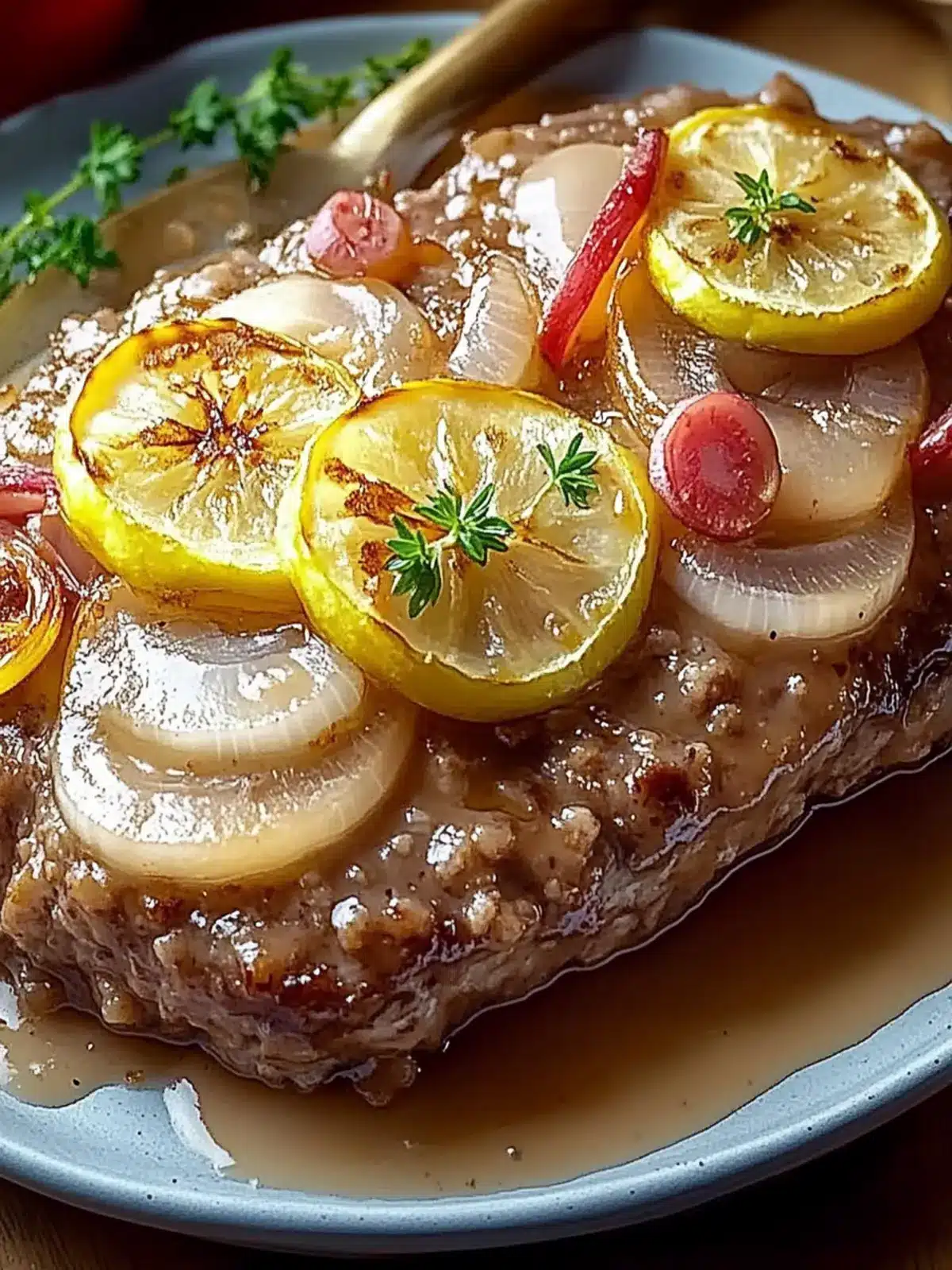 Französischer Zwiebelhackbraten – Ein Herzhaftes Festmahl 3 Französischer Zwiebelhackbraten