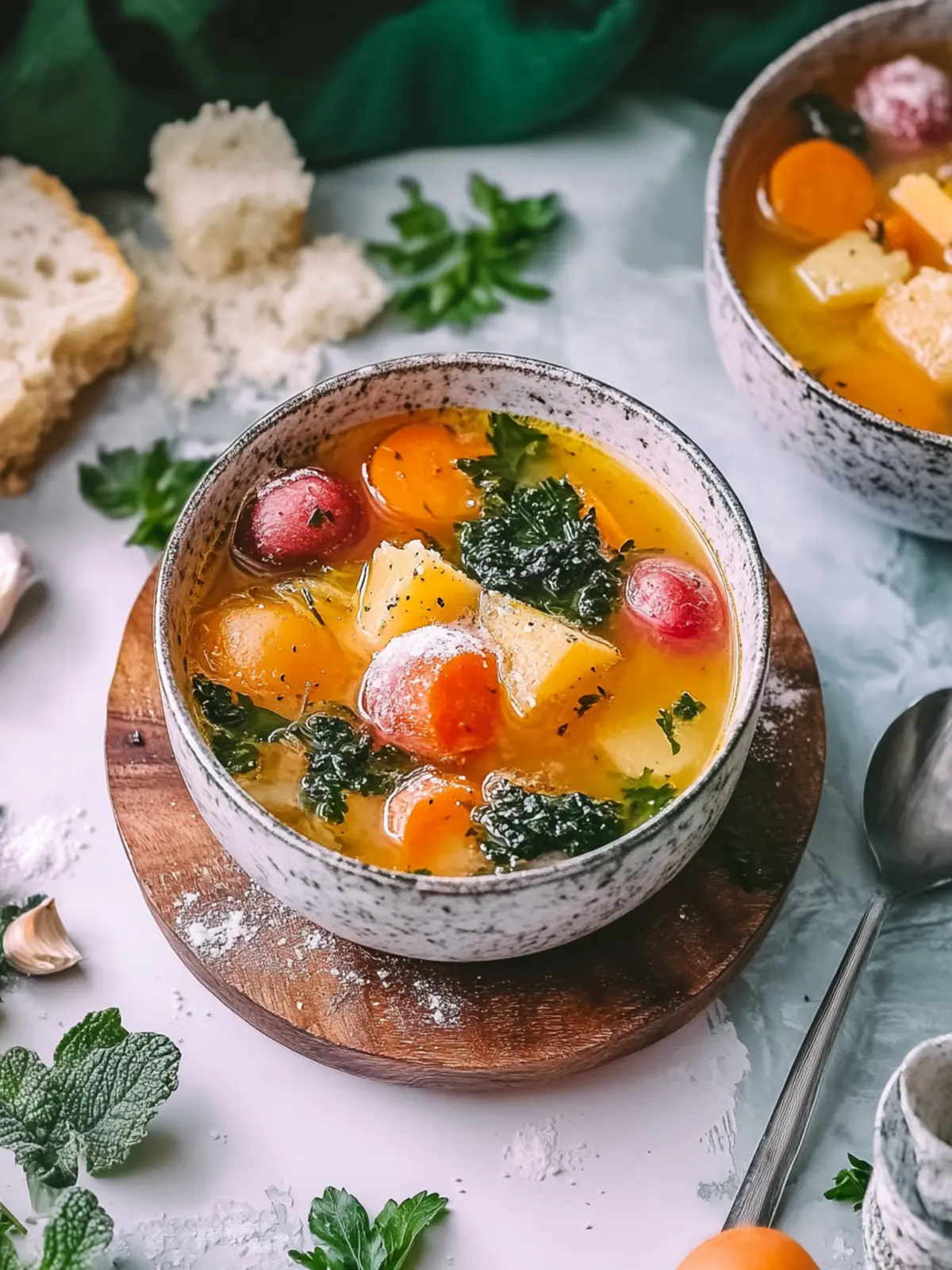 Italienische Gemüsesuppe: Gesund & herzhaft genießen 2 Italienische Gemüsesuppe