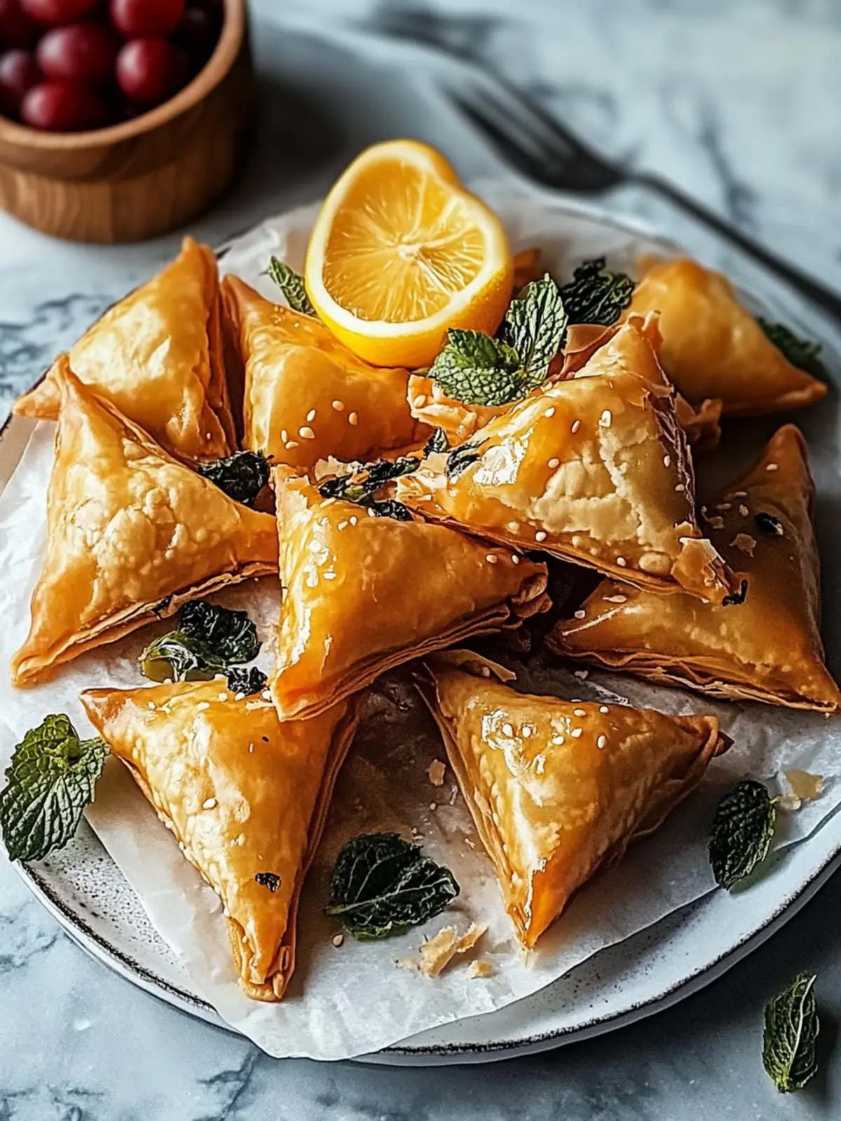 Marokkanische gewürzte Hähnchen-Briouats selbstgemacht 2 Marokkanische gewürzte Hähnchen-Briouats selbstgemacht