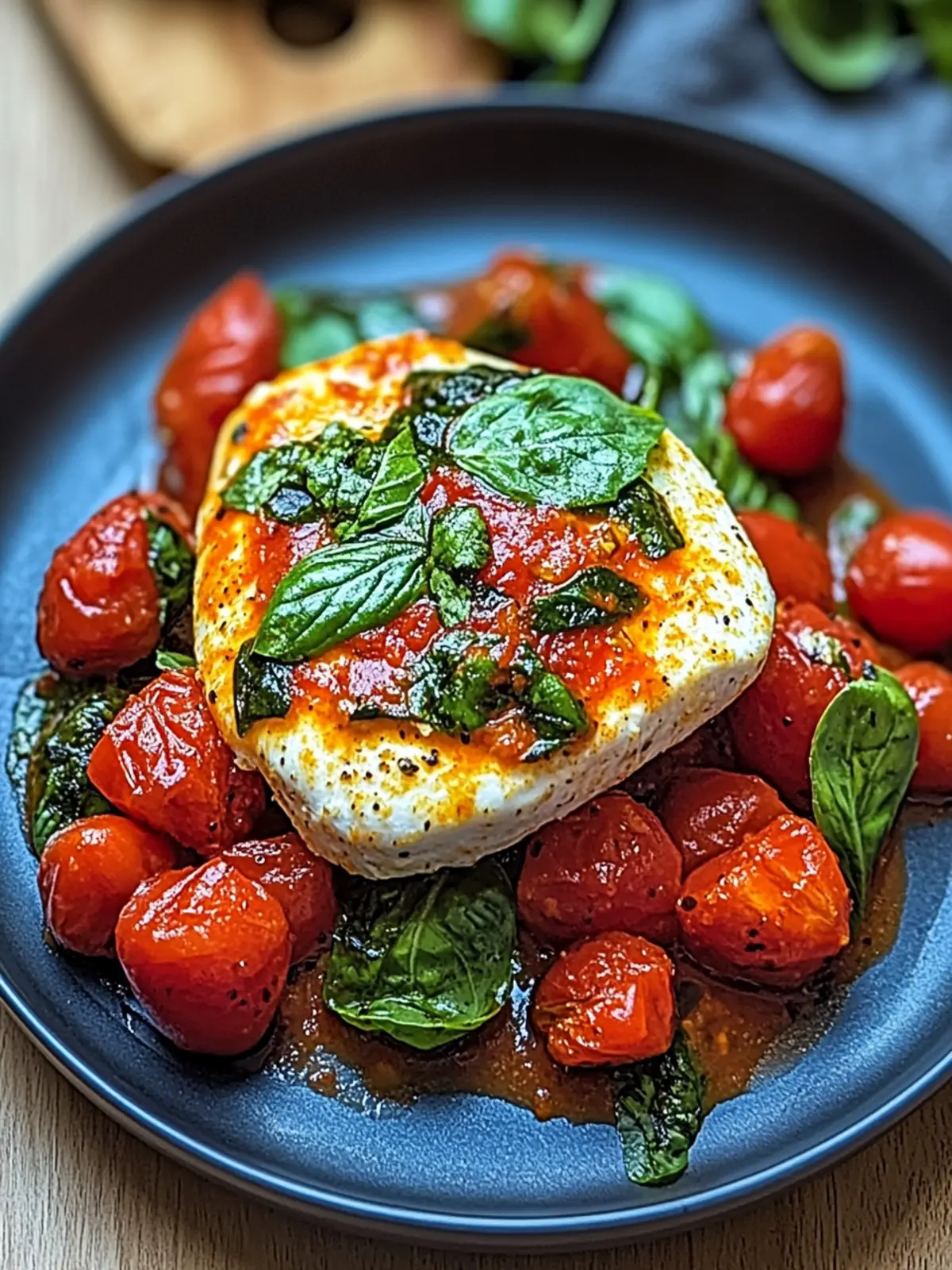 Spinat gefüllte Hähnchenbrust mit gerösteten Paprika 2 Spinat gefüllte Hähnchenbrust mit gerösteten Paprika