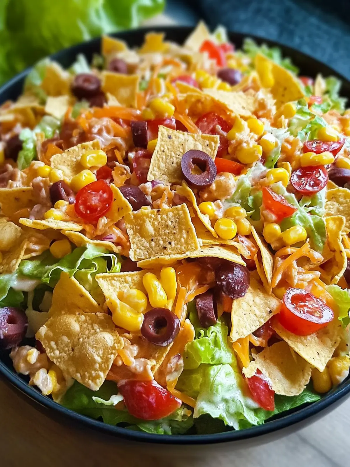 Bunter Taco-Nudelsalat mit Crunch für den Sommer 5 Bunter Taco-Nudelsalat mit Crunch