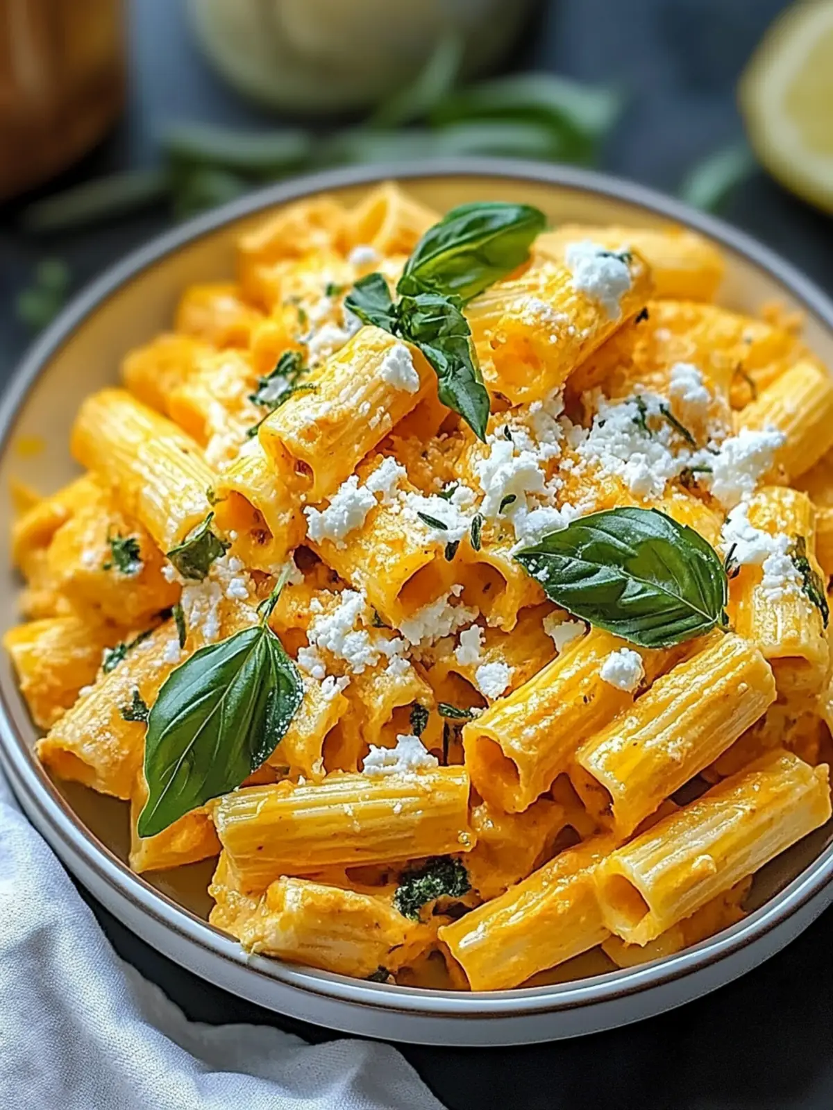 Kürbis Feta Pasta Rezept für den perfekten Herbstabend 5 Kürbis Feta Pasta Rezept: Herbstliches Wohlfühlessen leicht gemacht