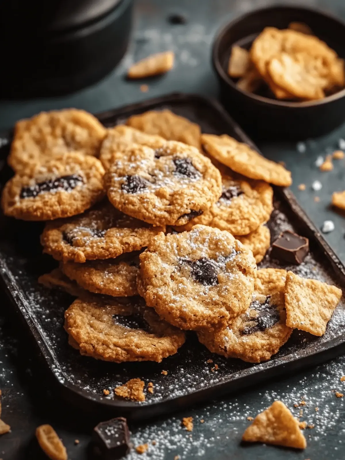 Kölner Schokoladenkekse mit knusprigen Chips genießen 3 Kölner Schokoladenkekse mit knusprigen Chips