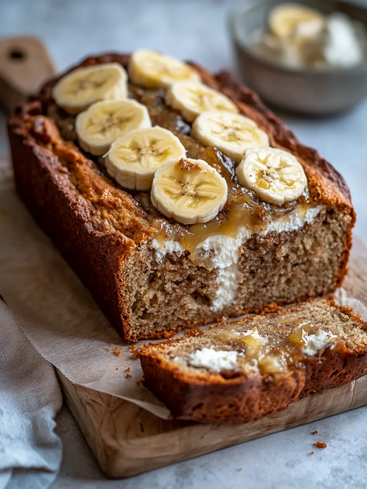 Bananenbrot mit Quark: Gesund und eiweißreich 2 Bananenbrot mit Quark