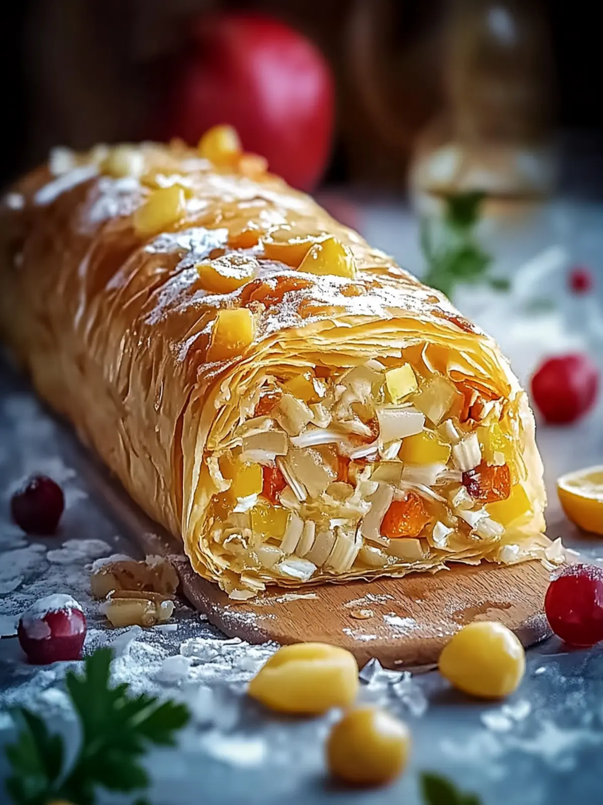 Herzhafter Gemüsestrudel – Einfach und Lecker! 2 Herzhafter Gemüsestrudel
