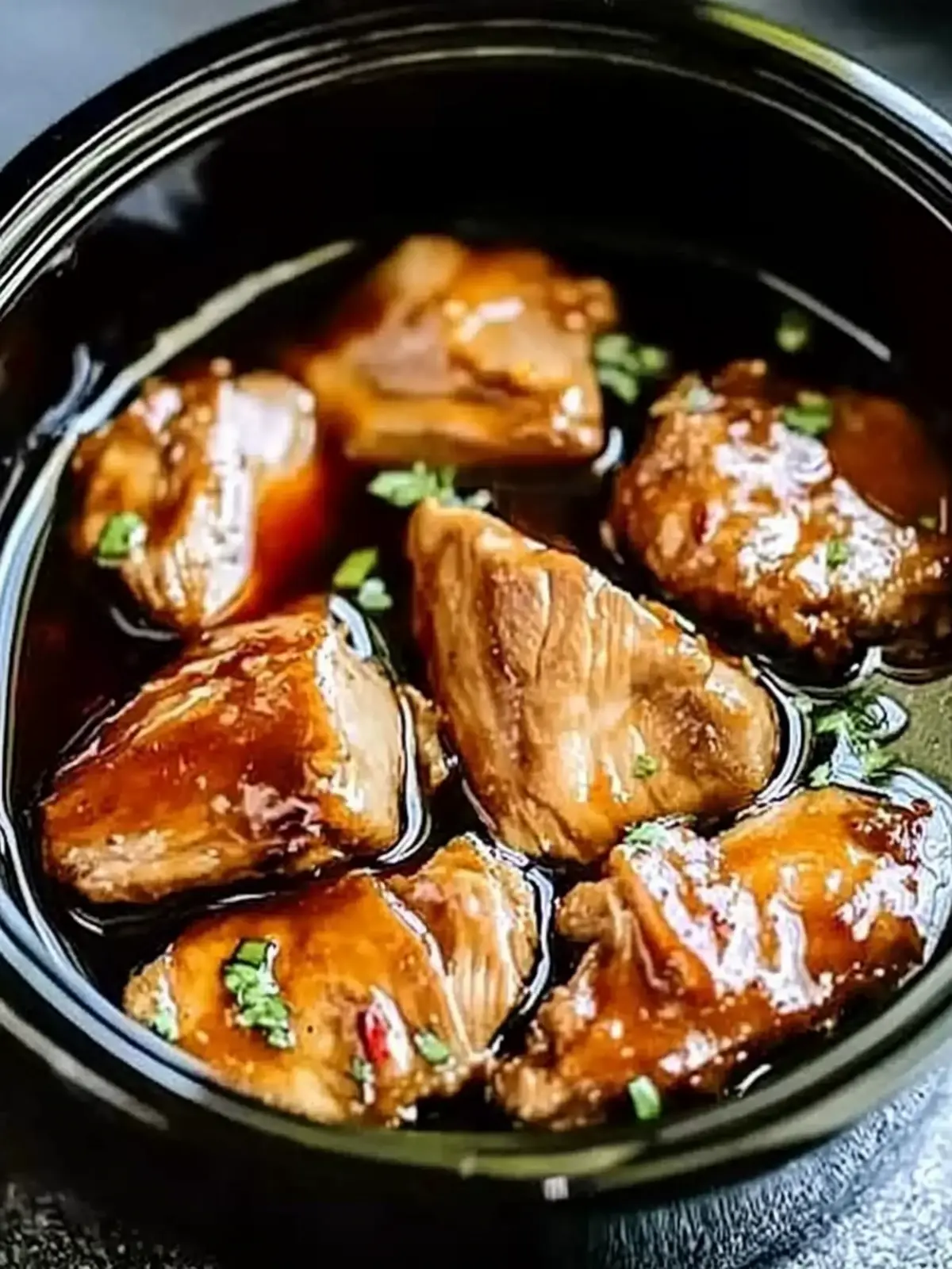 Crockpot Bourbon Hähnchen für mühelose Genussmomente 5 Crockpot Bourbon Hähnchen