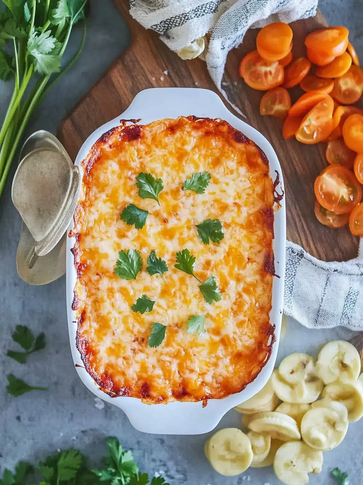 Hochprotein Hähnchendip mit Hüttenkäse genießen 4 Hochprotein Hähnchendip