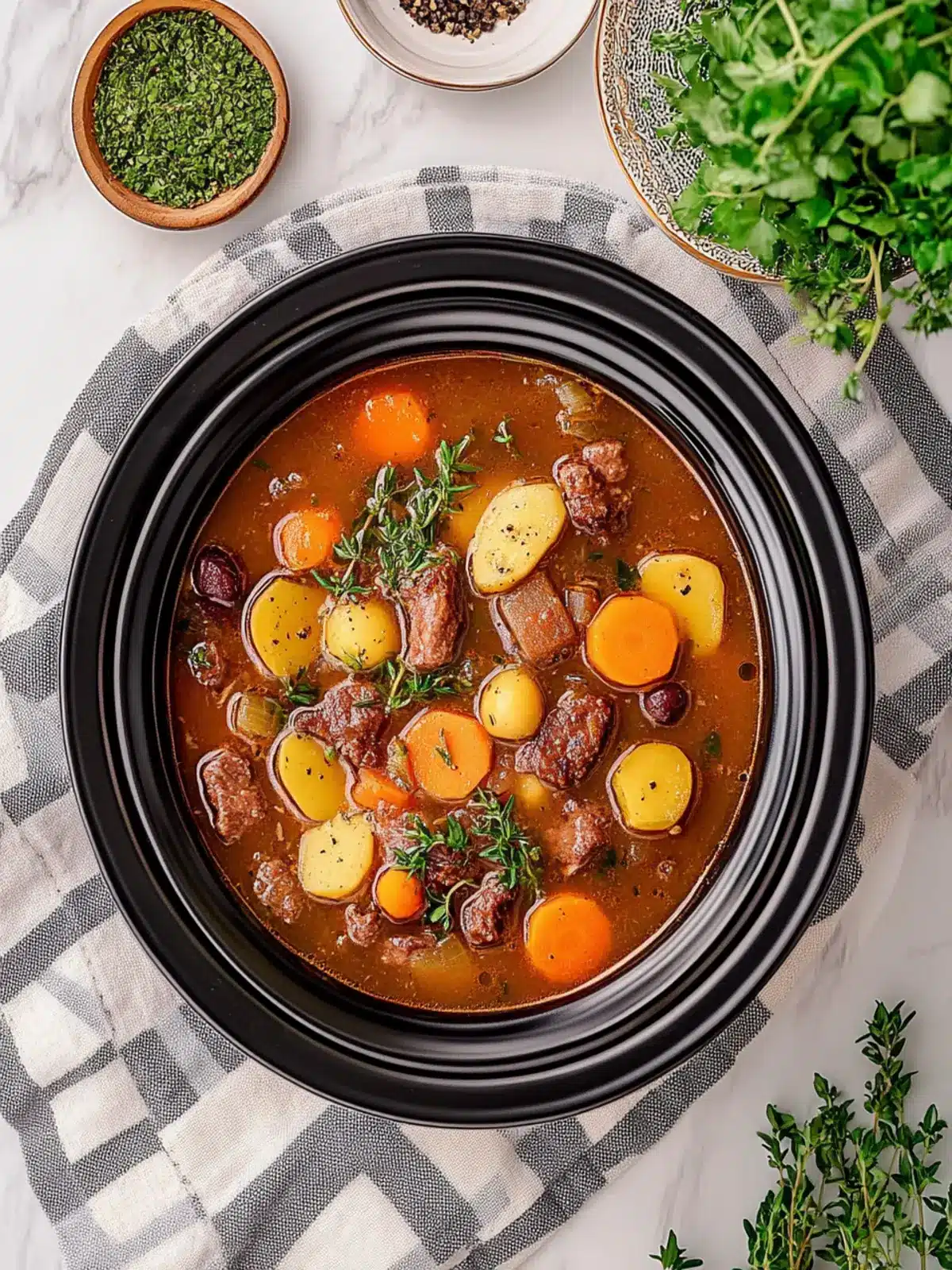 Crockpot Rindfleisch Bourguignon für Gemütliche Abende 4 Crockpot Rindfleisch Bourguignon