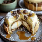 Leckere Schokoladen-Cheesecake-Kekse zum Verlieben 9 Delicious treat of chocolate and cheesecake in a cookie