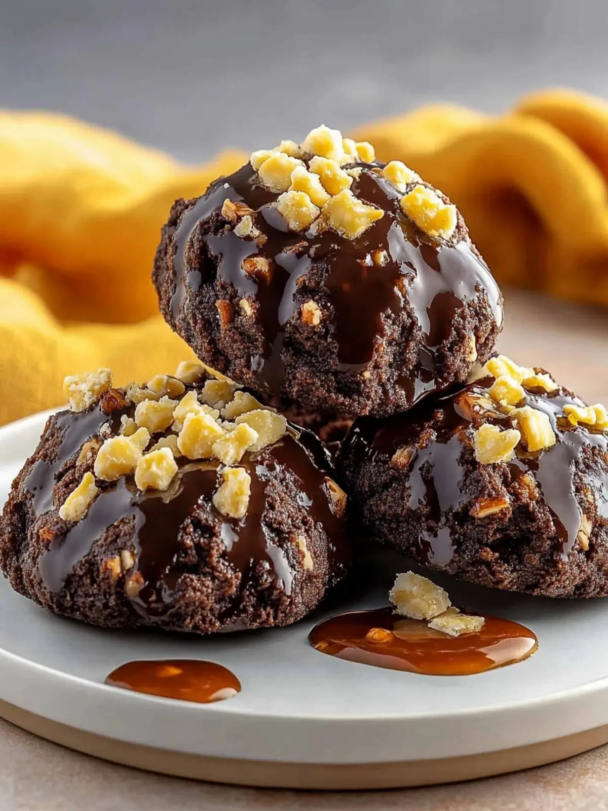 Saftige Schoko-Nuss-Kekse: Fudgy Traumkekse 2 Juicy Chocolate Nut Cookies: Delightfully Fudgy, Never Dry