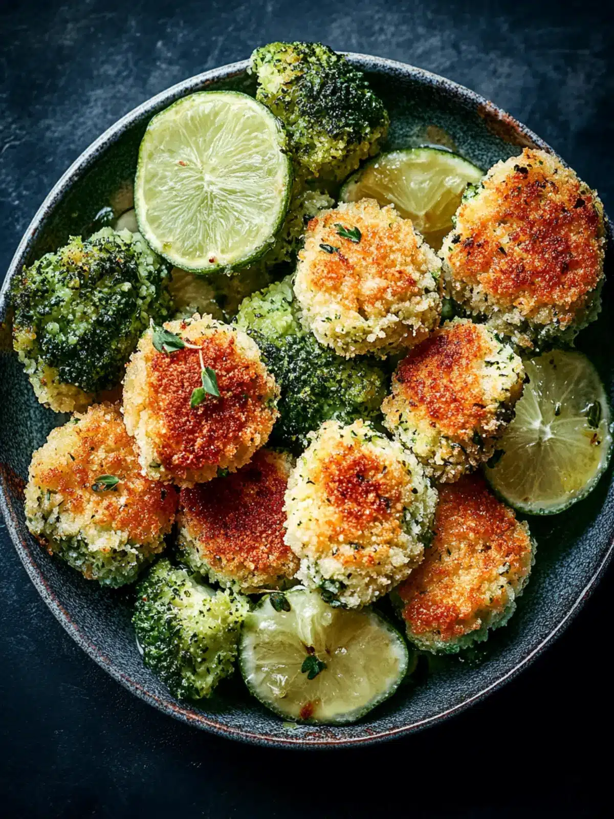 Gesunde Brokkoli-Hafer-Nuggets für Groß und Klein 2 Brokkoli-Hafer-Nuggets