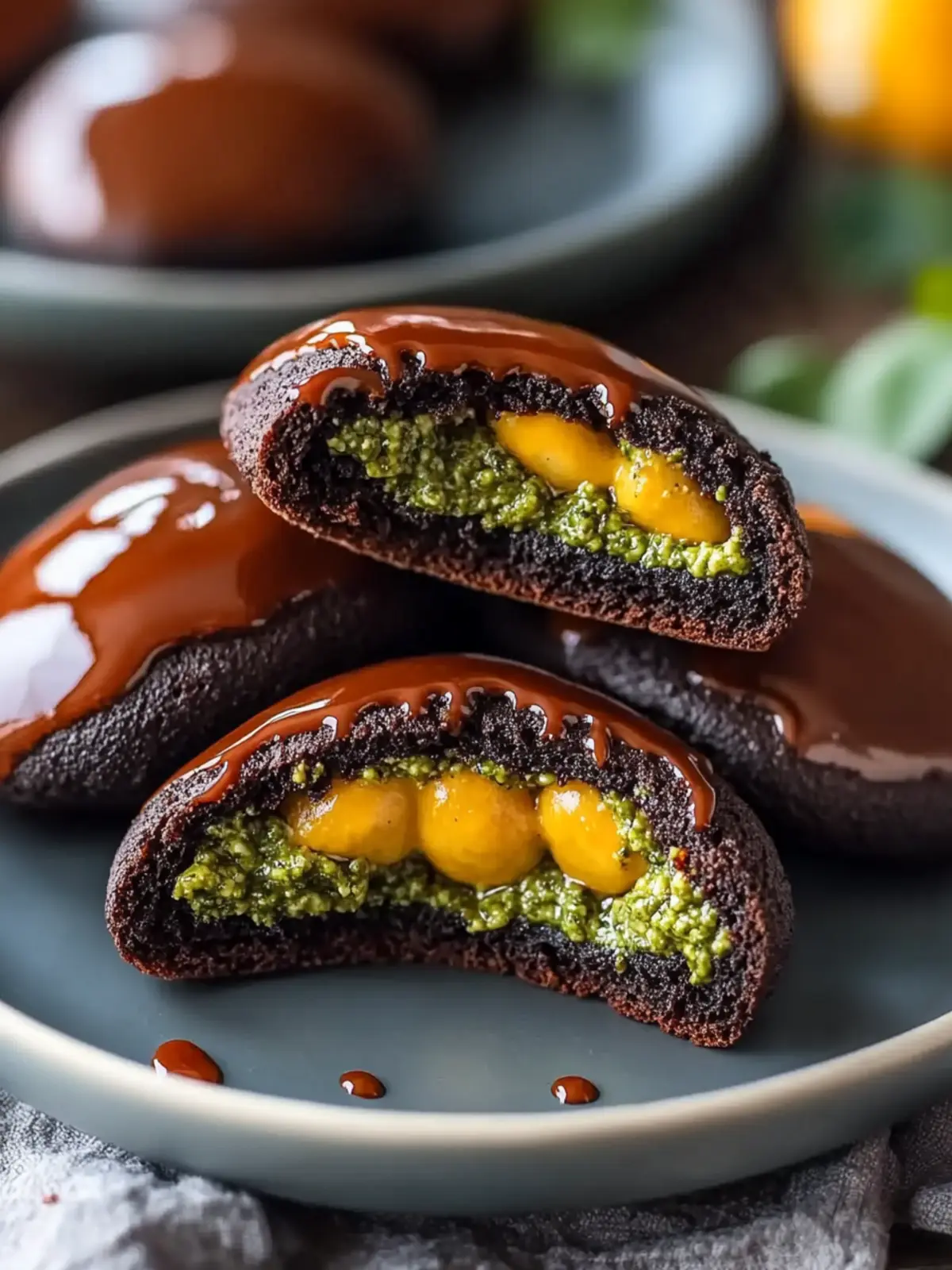 Saftige Schoko-Lebkuchen für unwiderstehlichen Genuss 3 Juicy chocolate gingerbread for irresistible enjoyment