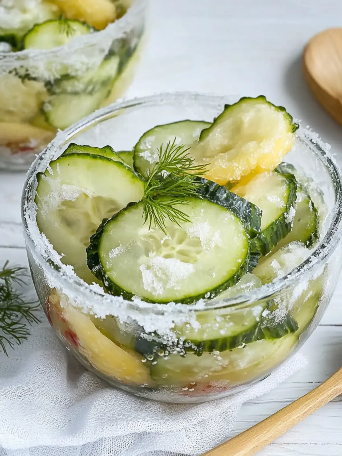 Klassischer Gurkensalat mit Dressing für jeden Anlass 4 Klassischer Gurkensalat