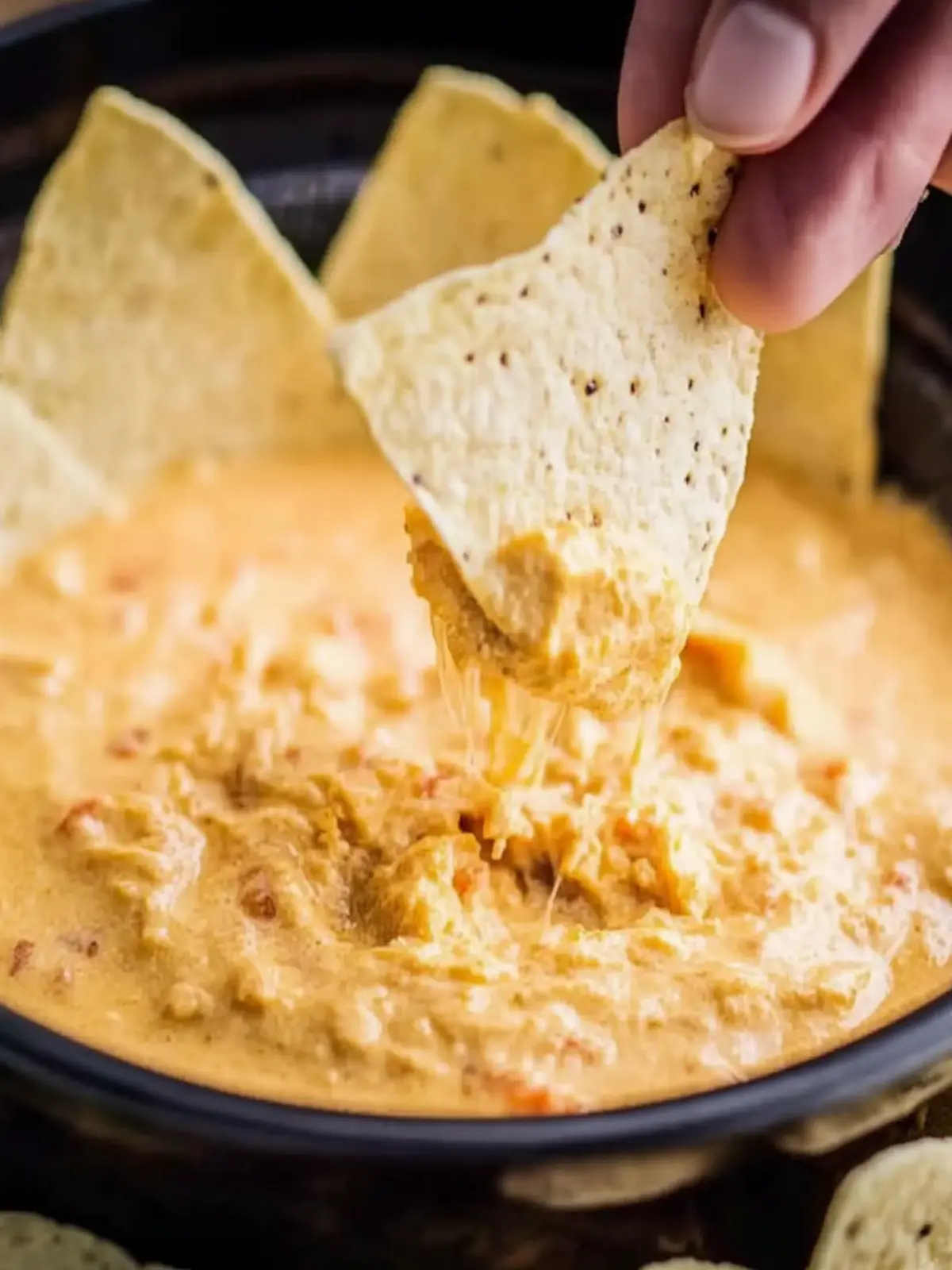 Crockpot Buffalo Hähnchen Dip für den Game Day 3 Crockpot Buffalo Hähnchen Dip