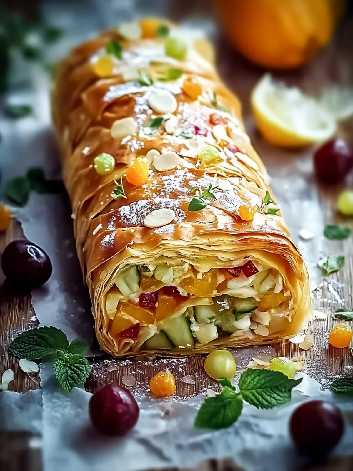 Herzhafter Gemüsestrudel – Einfach und Lecker! 5 Herzhafter Gemüsestrudel